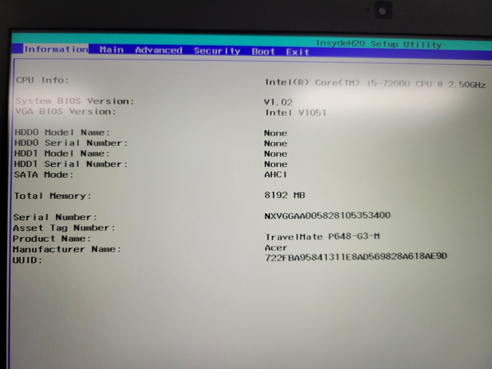 3x Acer TravelMate P648 (N15C5) 14″ i5 core 4-8GB RAM NO HD/OS *BIOS/Read* C714