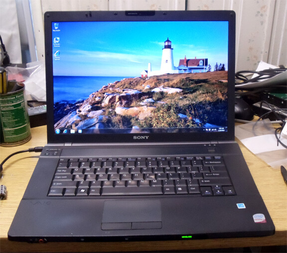 Sony vgn-BZ560P 15″ intel TM core duo 2.53G 4Gb ram 500gb harddrive DVD/RW Offce