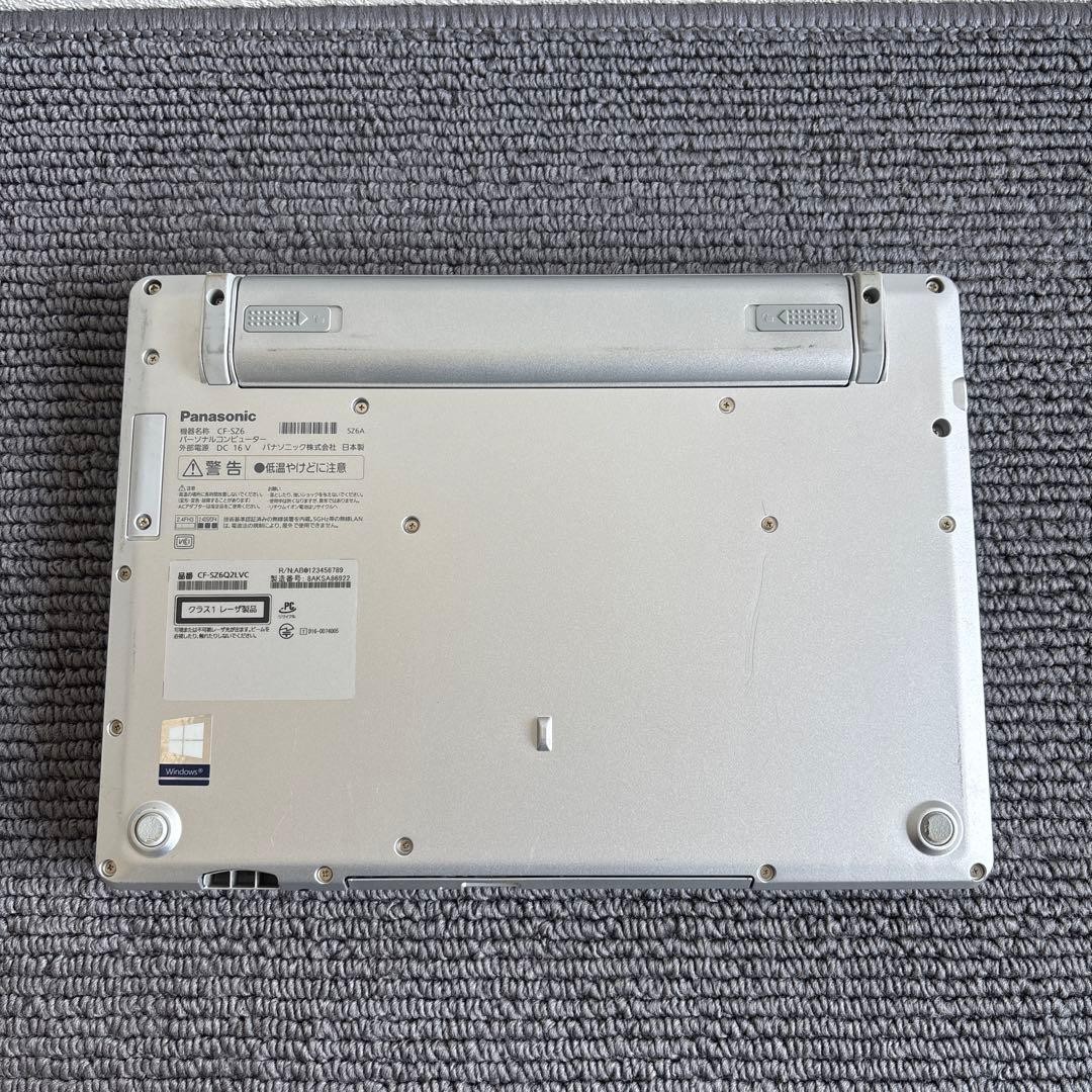 Let’s Note CF-SZ6 SZ6 Core i7-7500U Memory 8GB SSD 256GB USED