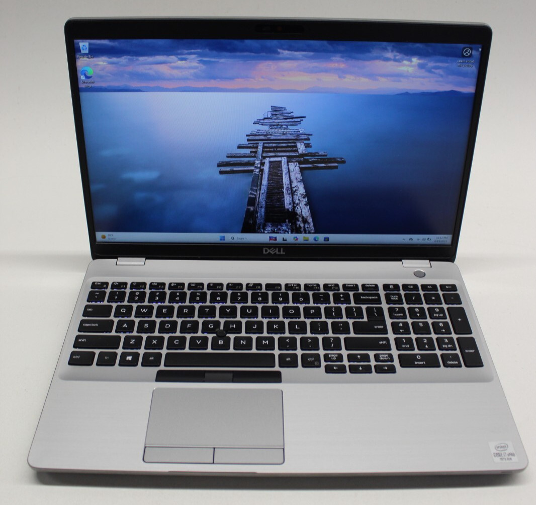 Dell Latitude 5510 I7-10810U 512GB SSD 16GB DDR4 Win11Pro*See Description