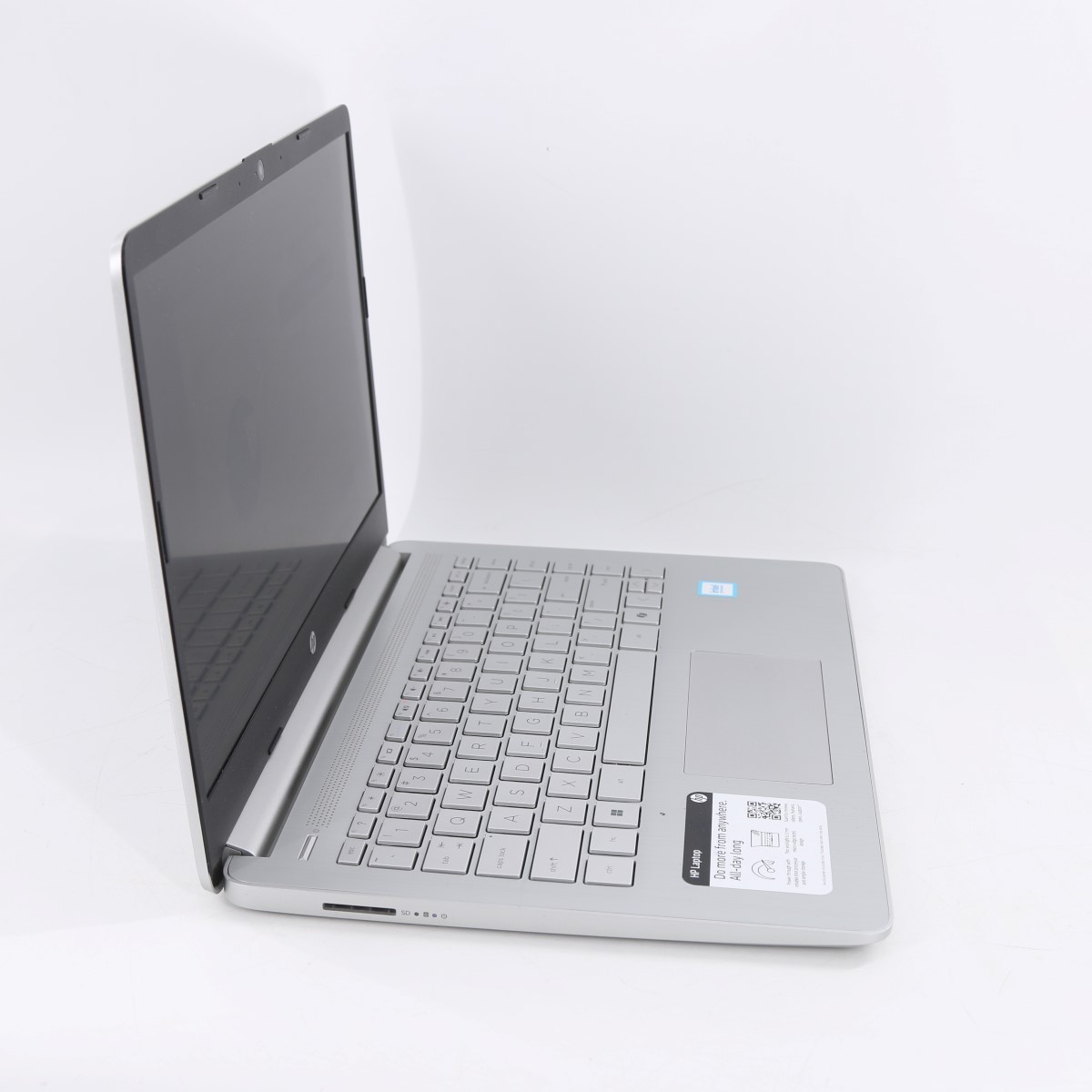HP 14-DQ6XXX 14″ Laptop N150 4GB 128GB Battery 100% – Very Good (FPP011778)