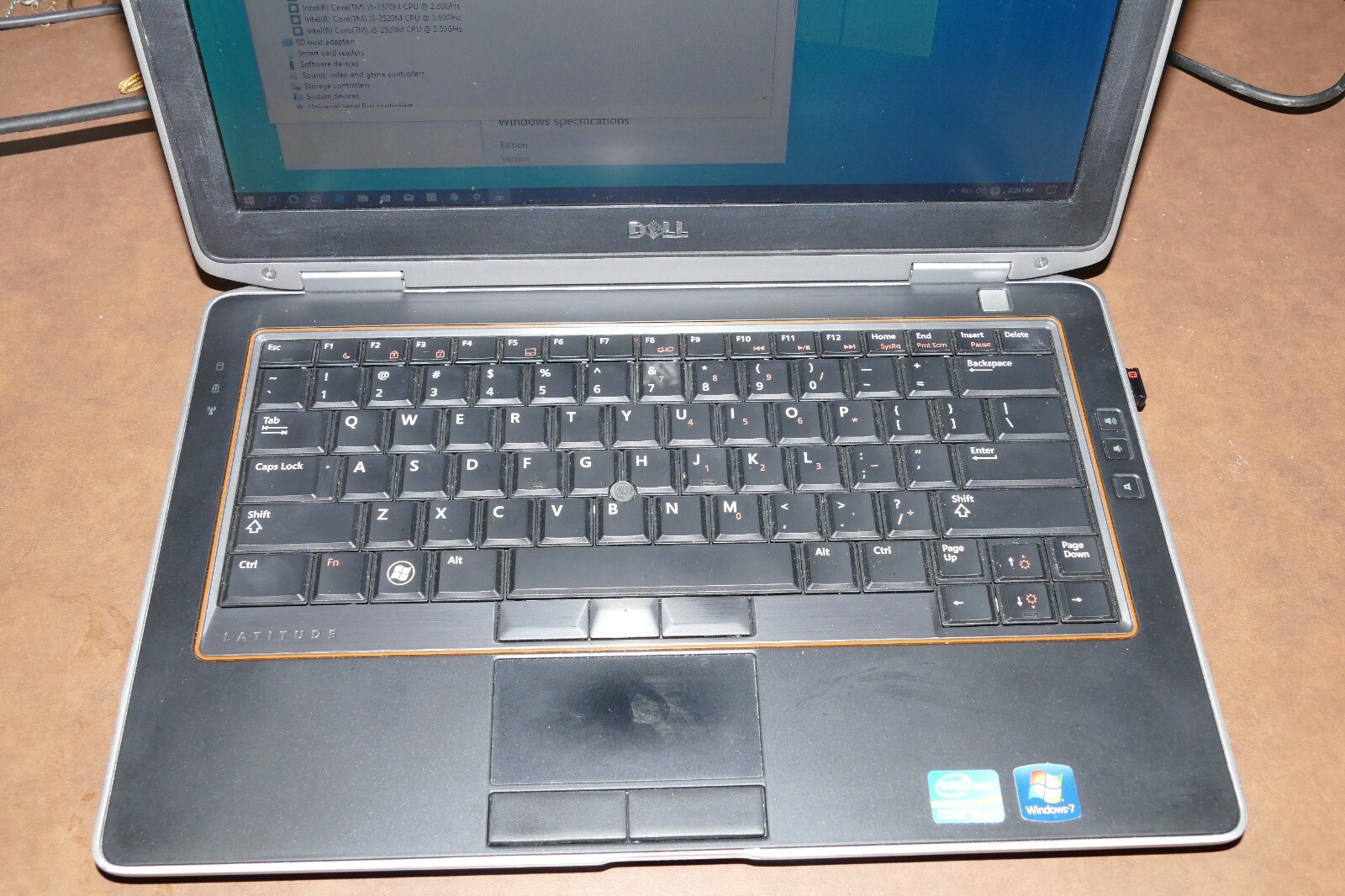 Dell Latitude E6320 Laptop i5 2.5GHz 4GB Ram  DVD 13.3″