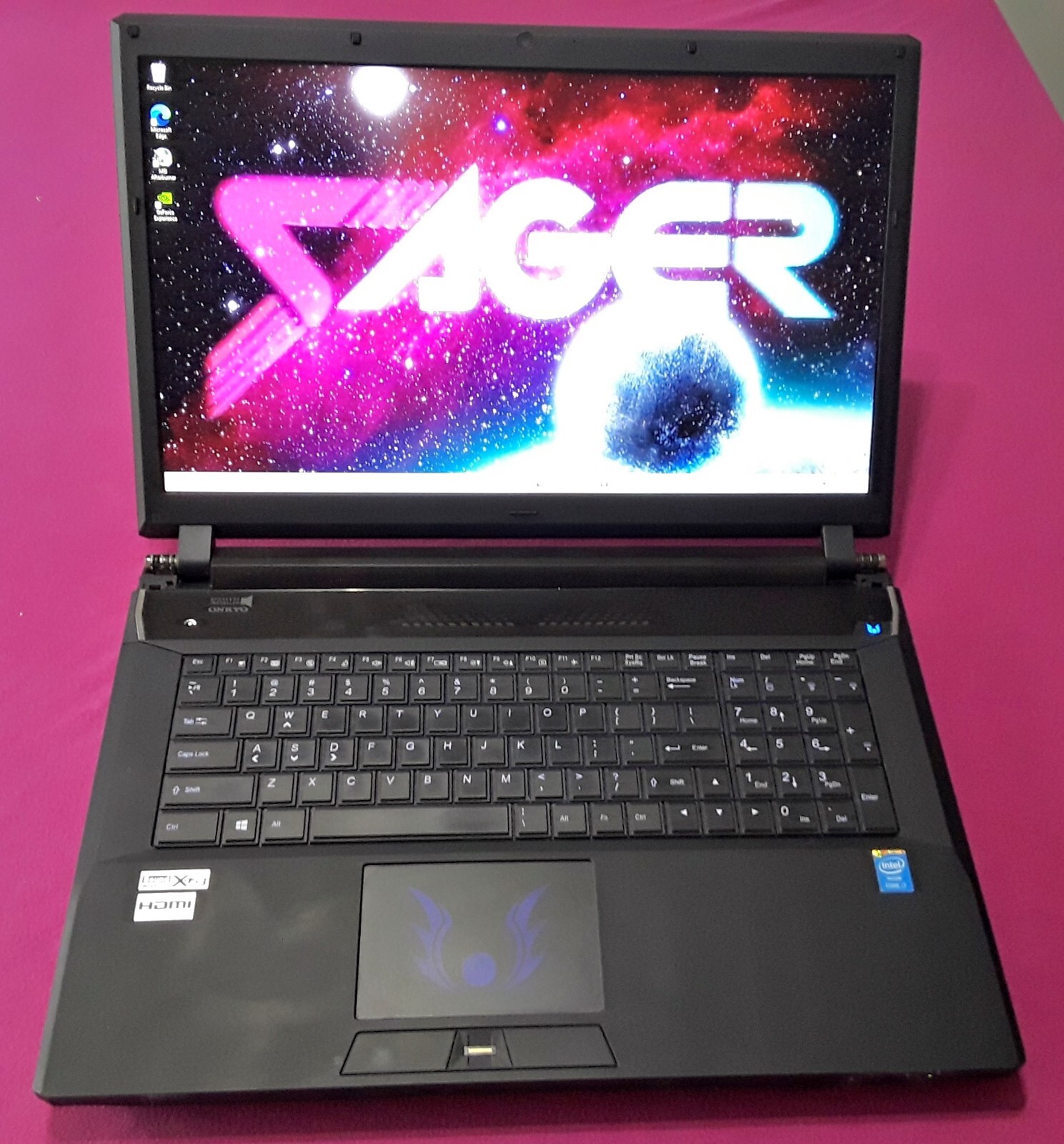 Sager Clevo P177SM-A NP8298 I7-4810mq 2.8-3.8Ghz 16GB 512GB SSD NVIDIA P3200 W11