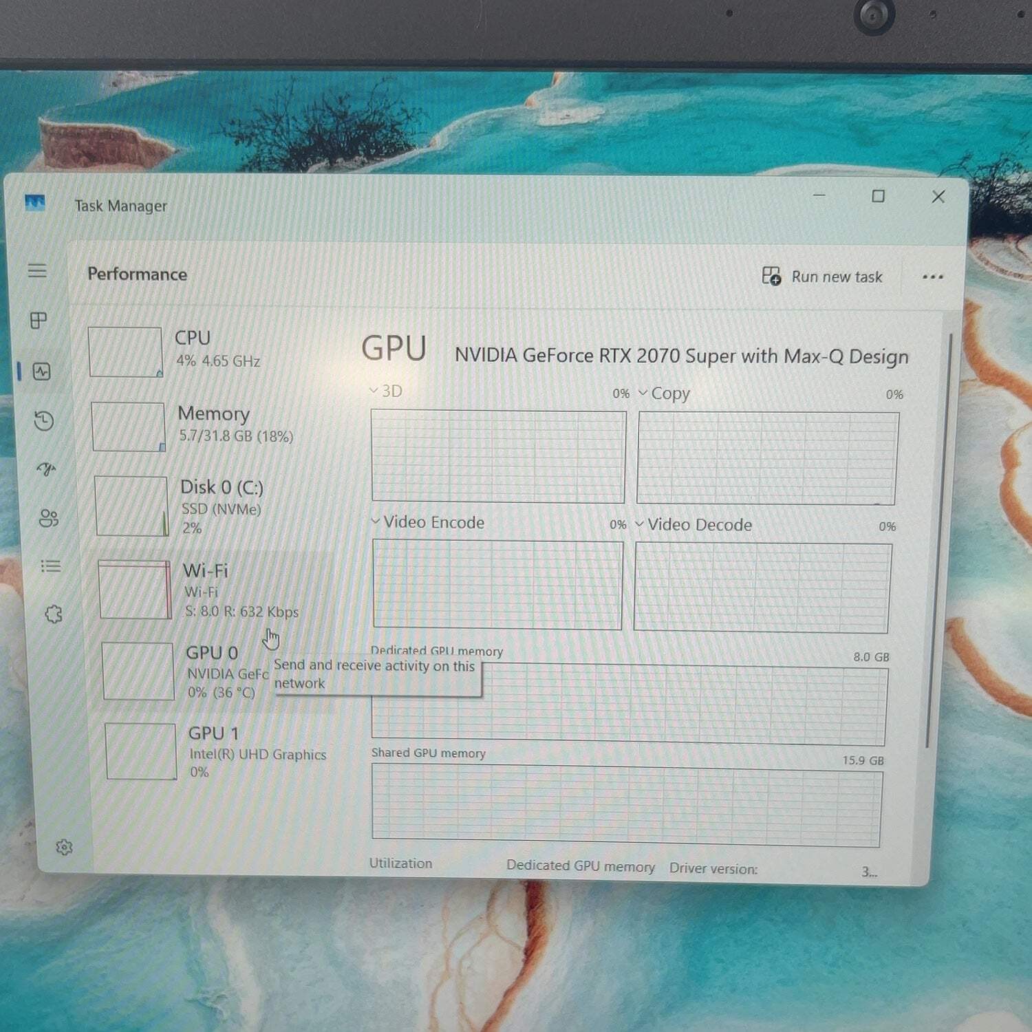 Broken Lenovo Thinkpad T15G Gen 1 i7-10750H 32GB RAM 1TB SSD RTX 2070 Super Read