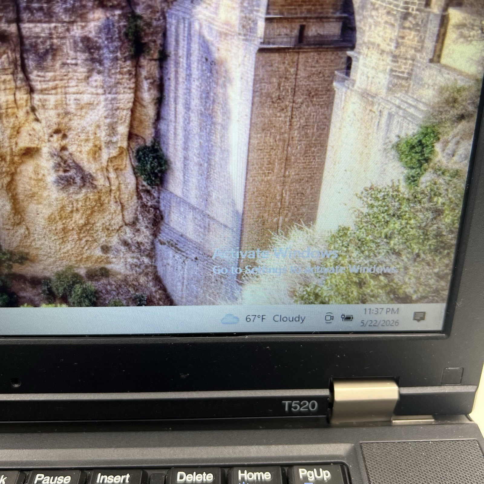 Lenovo ThinkPad T520 Intel i7-2640M 8GB 320GB HDD Win 10 w/ Charger|ELP74, READ