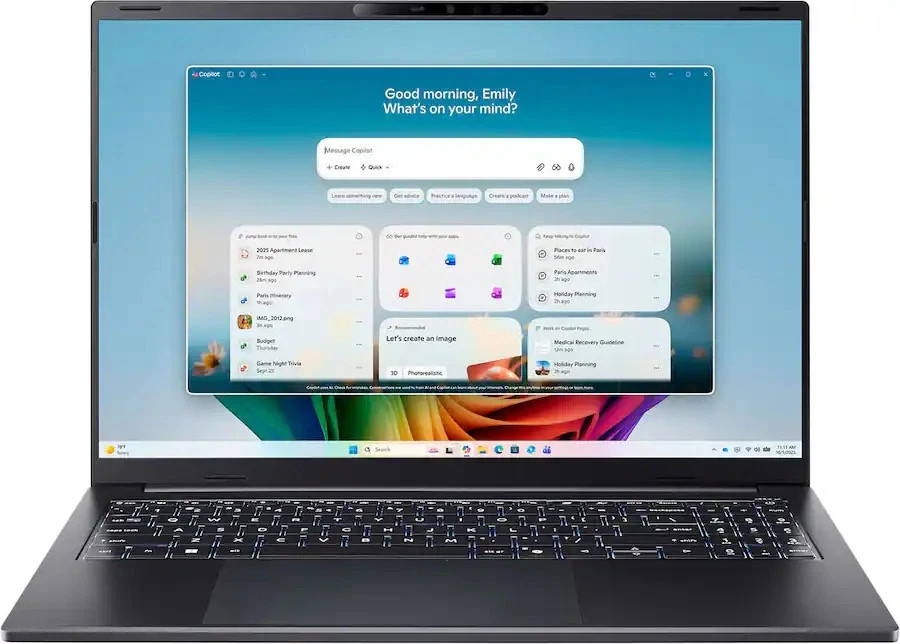 Acer Swift Go 16 AI 16″ Touchscreen Laptop AMD Ryzen AI 9 465, 32GB RAM, 1TB SSD