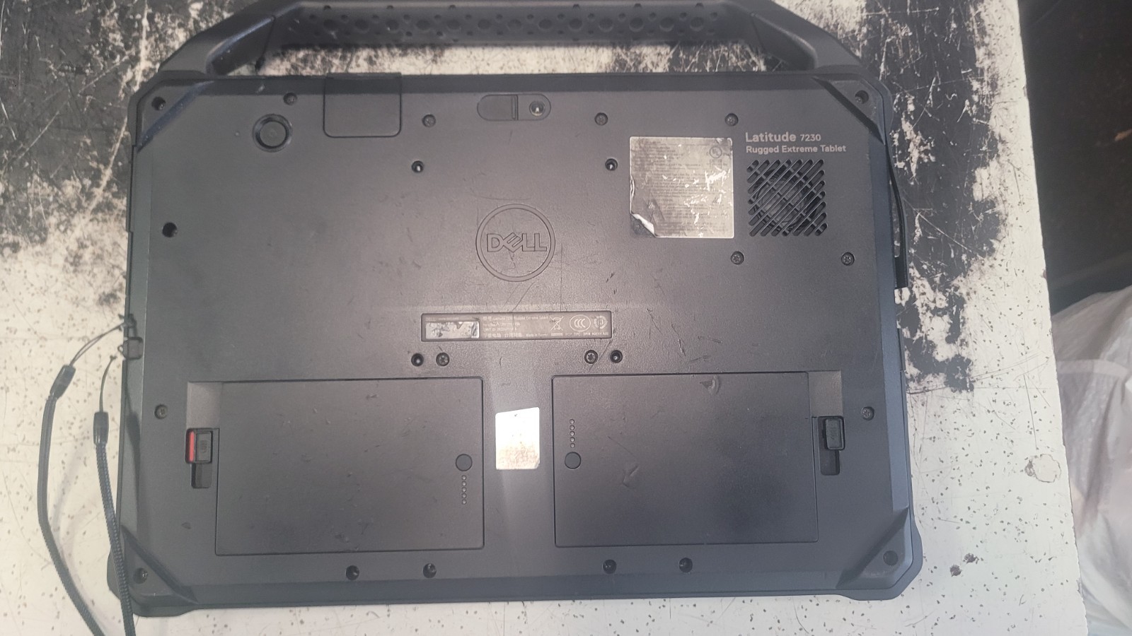 Dell Latitude 7230 Rugged Extreme Tablet Laptop 12th Gen I5 256gb SSD 8gb Ram