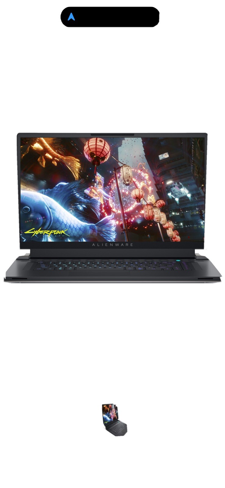 ALIENWARE X17 R2 👽 i9 12900H – FHD 1920×1080 480Hz- 3070Ti – 16GB RAM – 1TB SSD