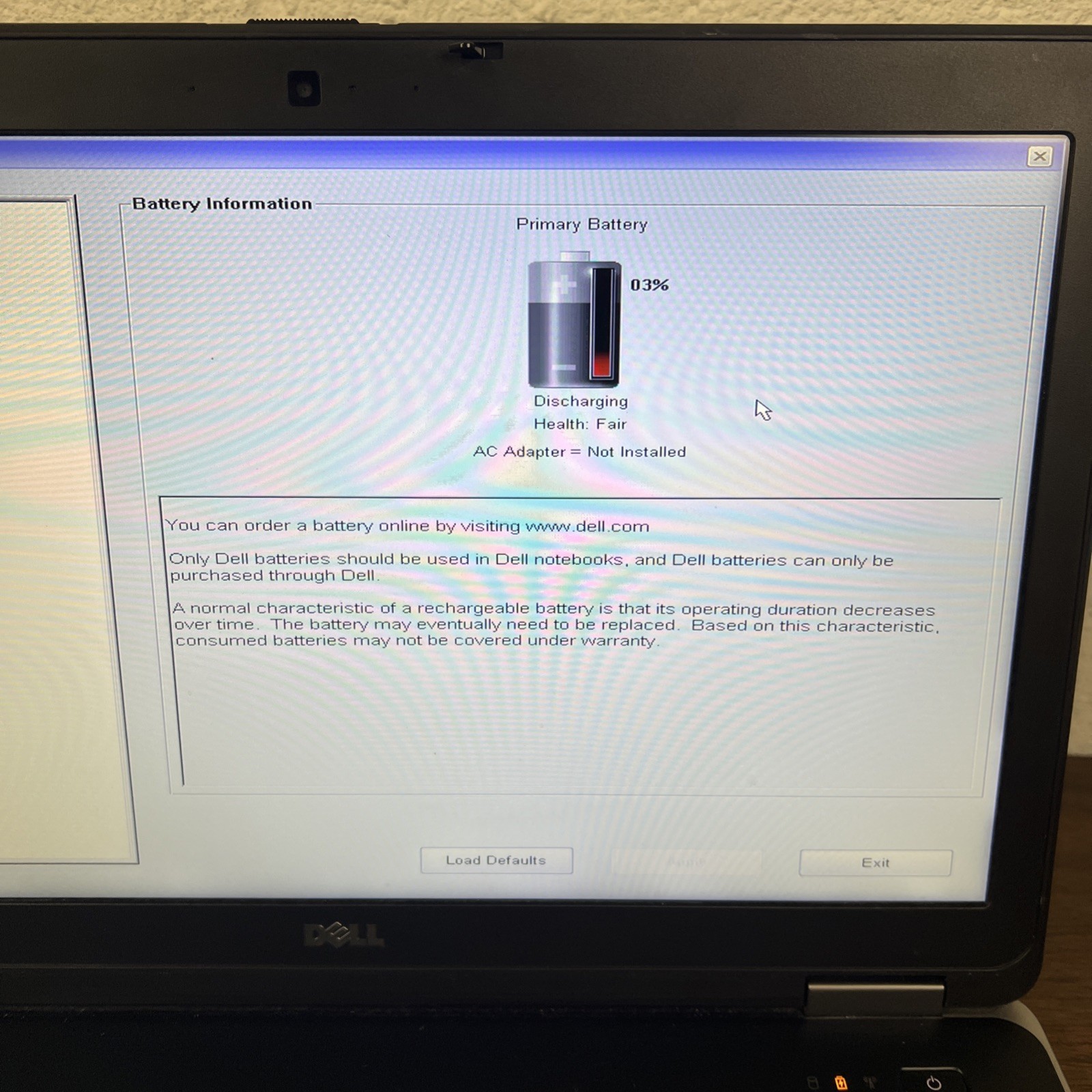 Dell Latitude E6540 i7-4610M CPU 3.0GHz 4GB RAM – No HDD/SSD No OS