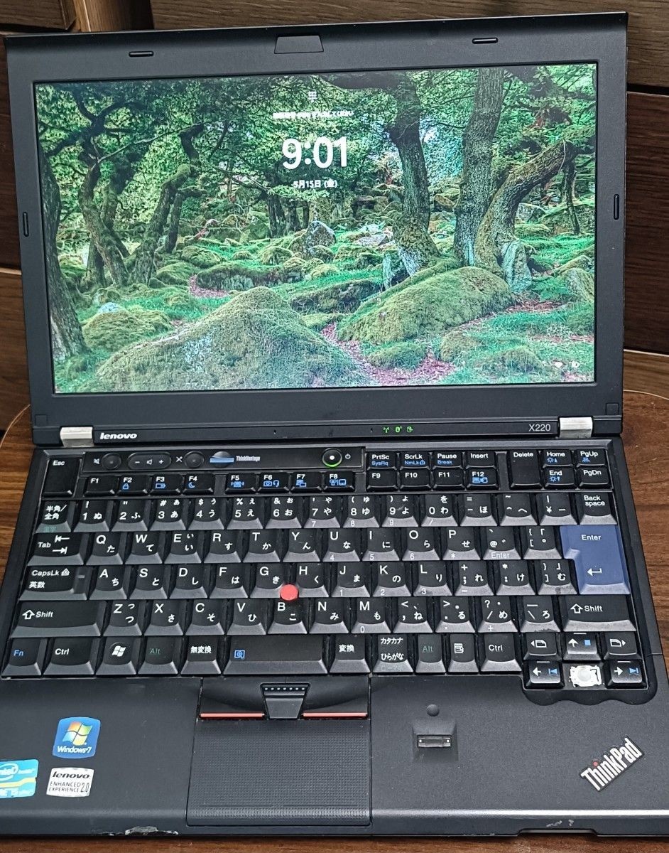 Lenovo ThinkPad X220 i5-2520M SSD 320GB RAM 8GB w/Power cord AS-IS