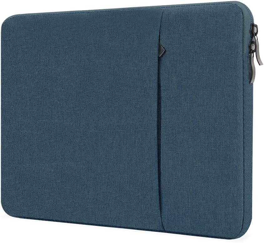 Laptop Sleeve Case for MacBook Air 13.6″ M2 M3 M4 M5 2022-2026, Navy Blue