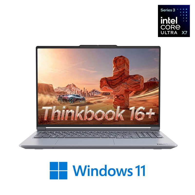 Lenovo ThinkBook 16+ 2026 Laptop Intel Cor Ultra X7 358H 16″ 3.2K 165Hz Screen