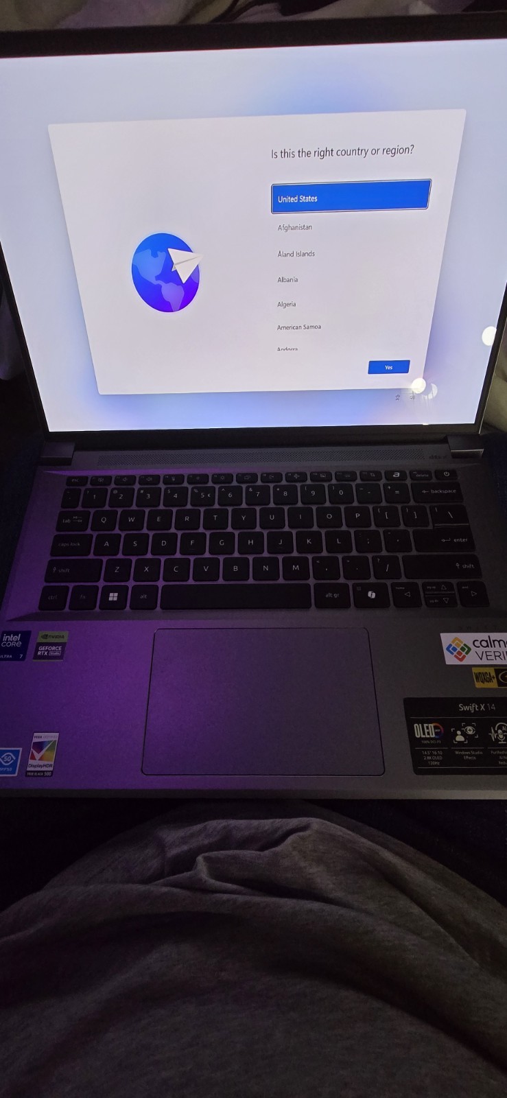 Acer Swift Go 14 Laptop 16gb Ram, 512gb Ssd Used