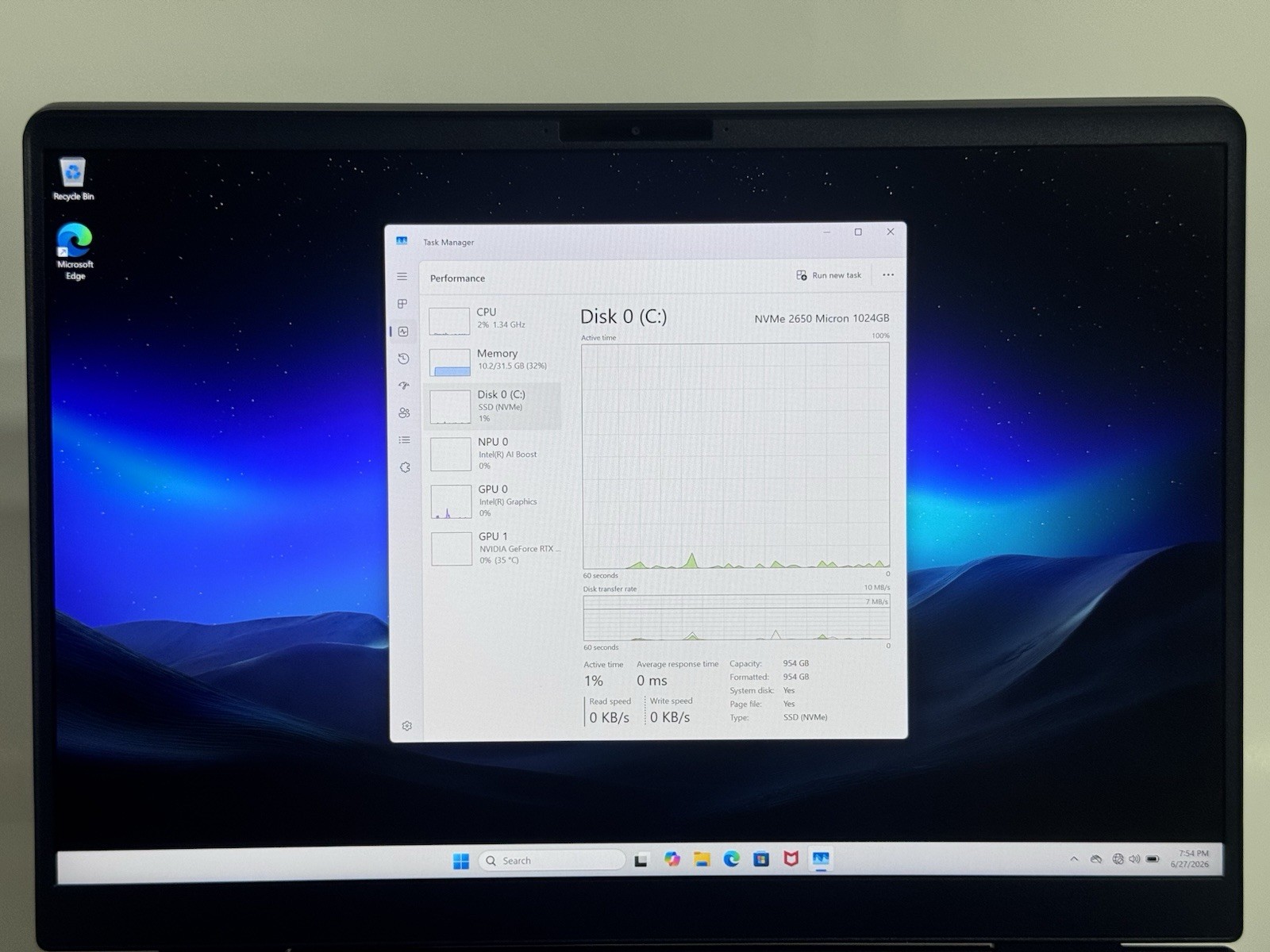 Dell Alienware 16X Aurora 240Hz QHD+ 2.7 GHz Ultra 9 275HX 32GB 1TB SSD RTX 5060