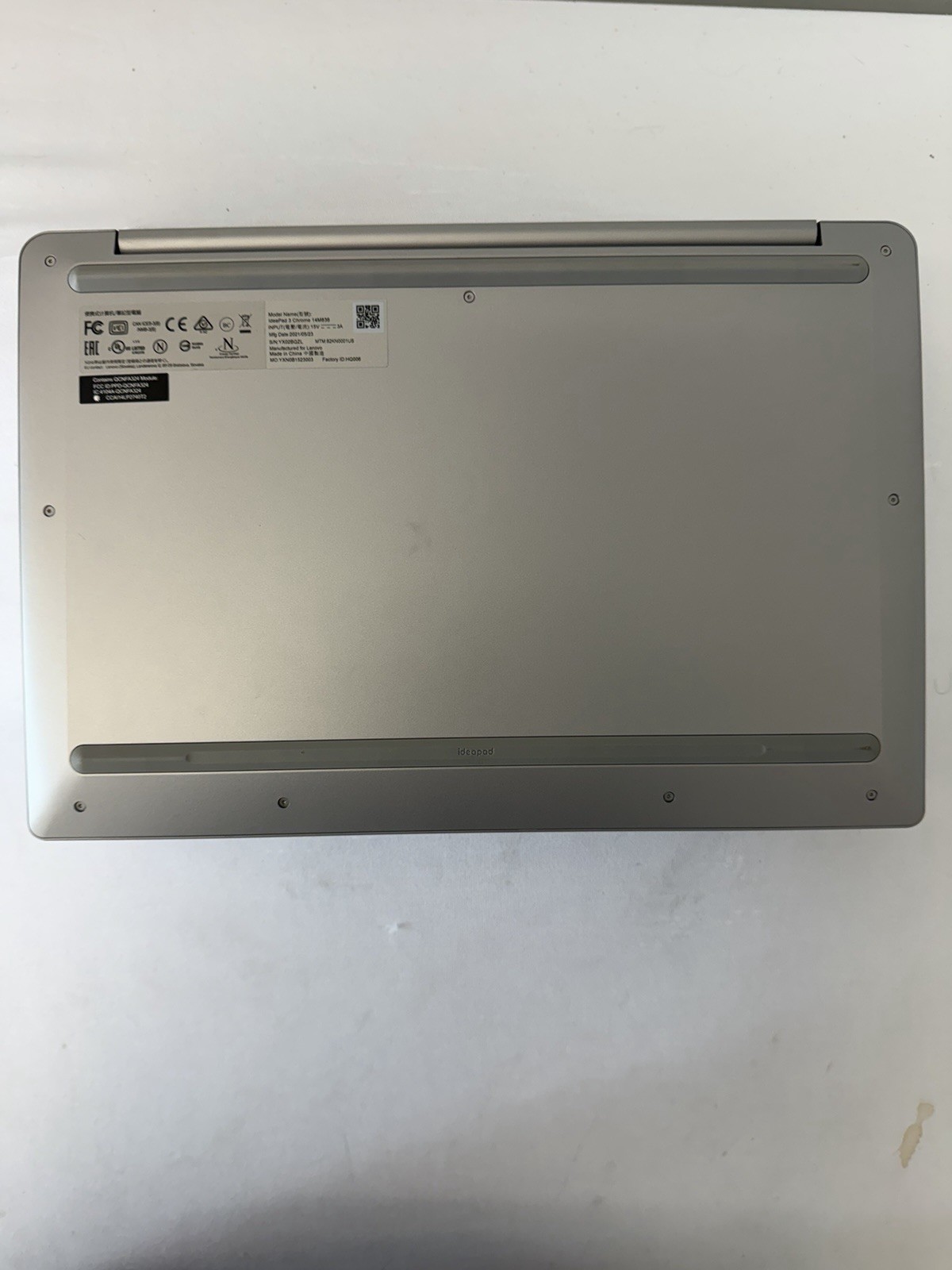 Lenovo Chromebook Ideapad 3-14M836 Laptop – Good Screen-MediaTek MT8183-Read Des