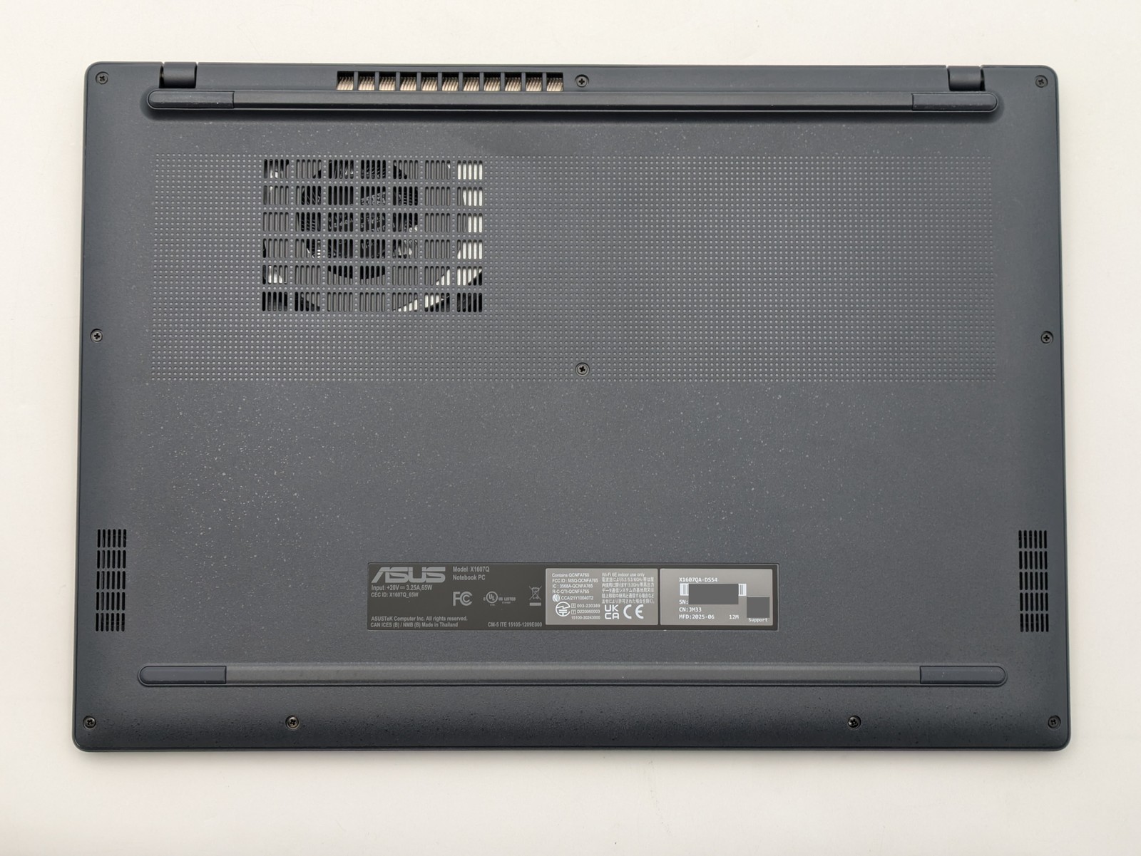 ASUS VivoBook 16 16″ Snapdragon X X126100 16GB DDR5 512GB SSD Win 11H