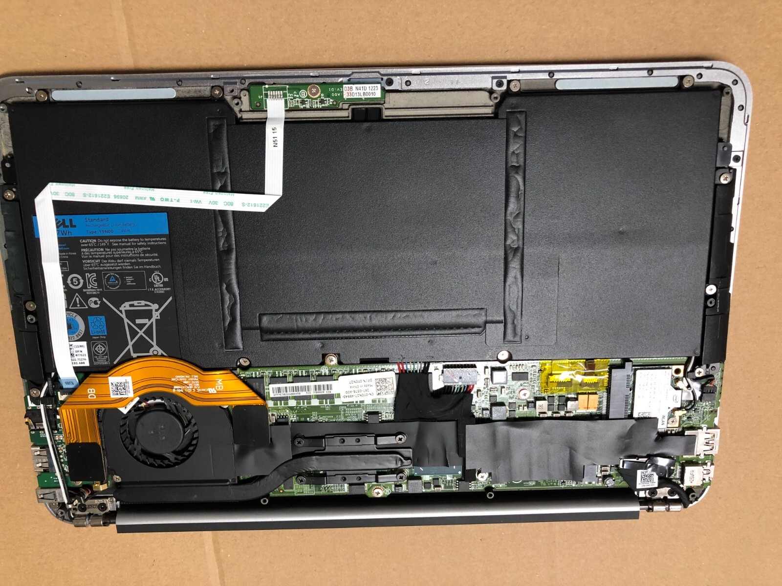 Dell XPS L321X Laptop i7-2637M 1.7GHz NO SSD, NO Battery