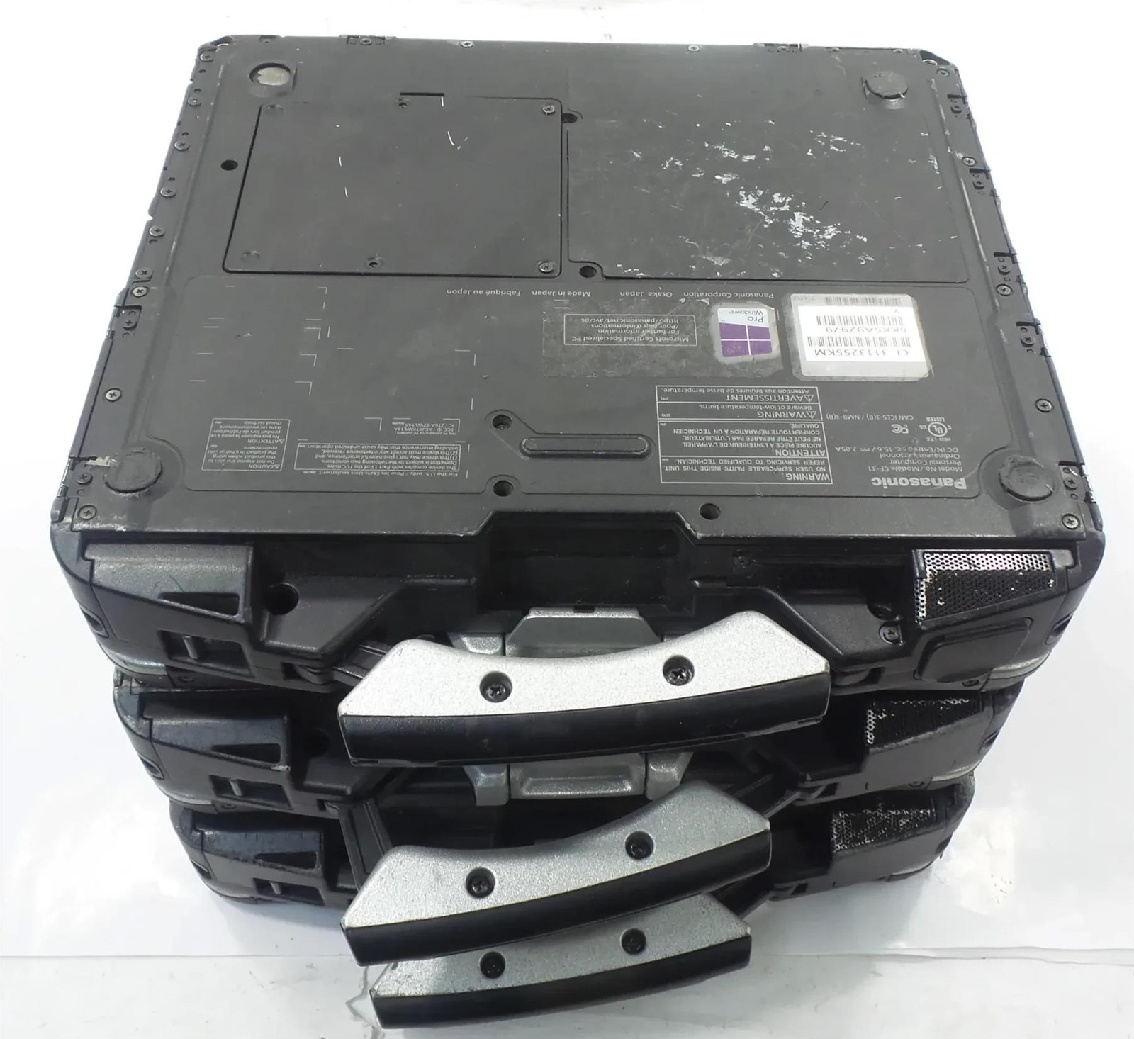 Lot 3 Panasonic Toughbook CF-31 Core i5-5300U 2.30GHz No HD