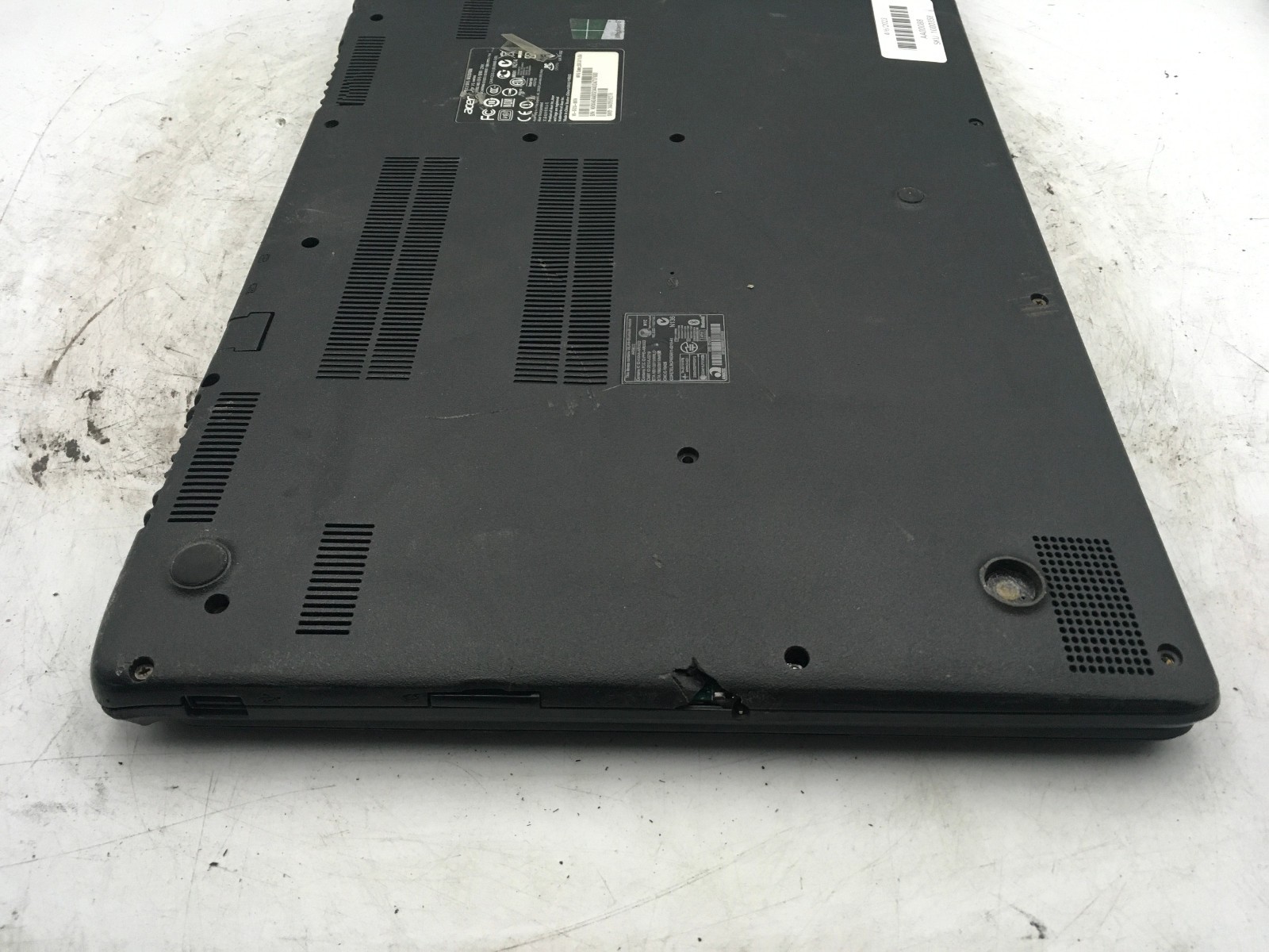 ACER ASPIRE V5 ZRK – FOR PARTS/BAD LCD – Intel Core i5-3317U – NO RAM – READ -BB