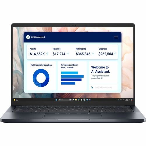 Dell Pro 14 Premium PA14250 14 Copilot+ PC Notebook – Full HD Plus – 60 Hz – In
