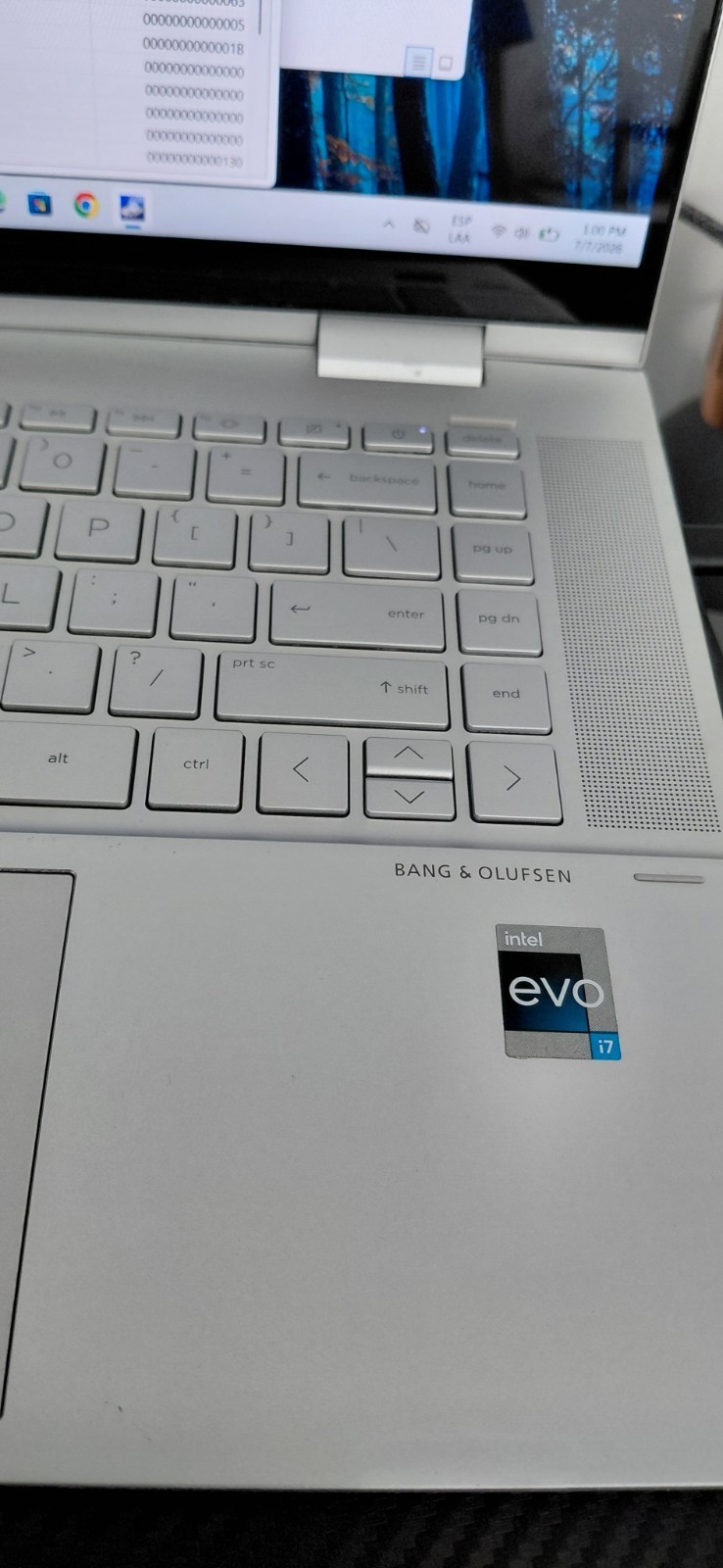 HP Envy X360 15.6 Notebook Laptop 256GB Intel Evo I7 1255U 16 Gb Win11. Read….