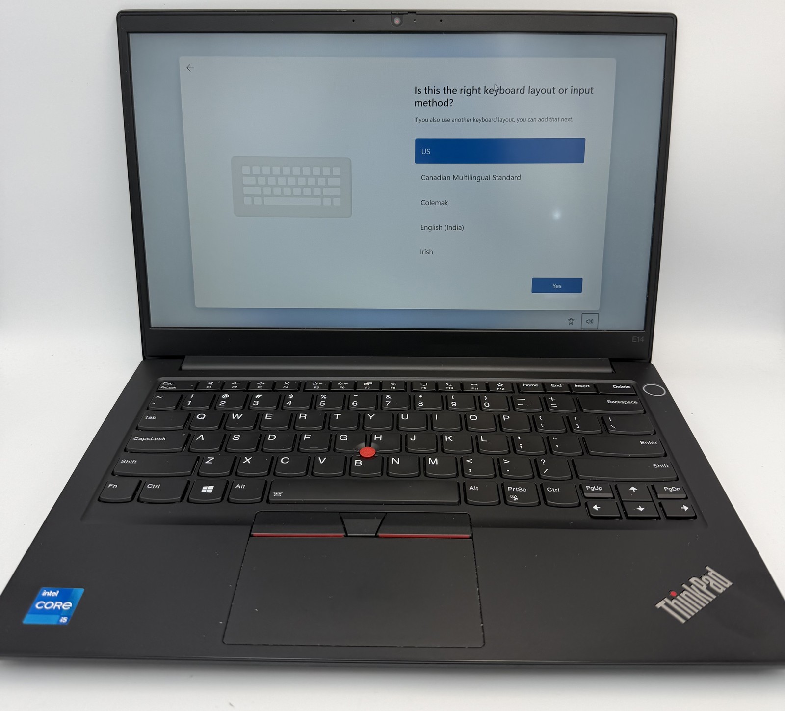 Lenovo ThinkPad E14 Gen 2 (2020) 11th Gen Intel Core i5-1135G7 8GB RAM 256GB SSD