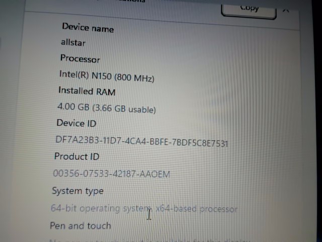 HEWLETT PACKARD HP 14-DQ6012DX (ALS028214)