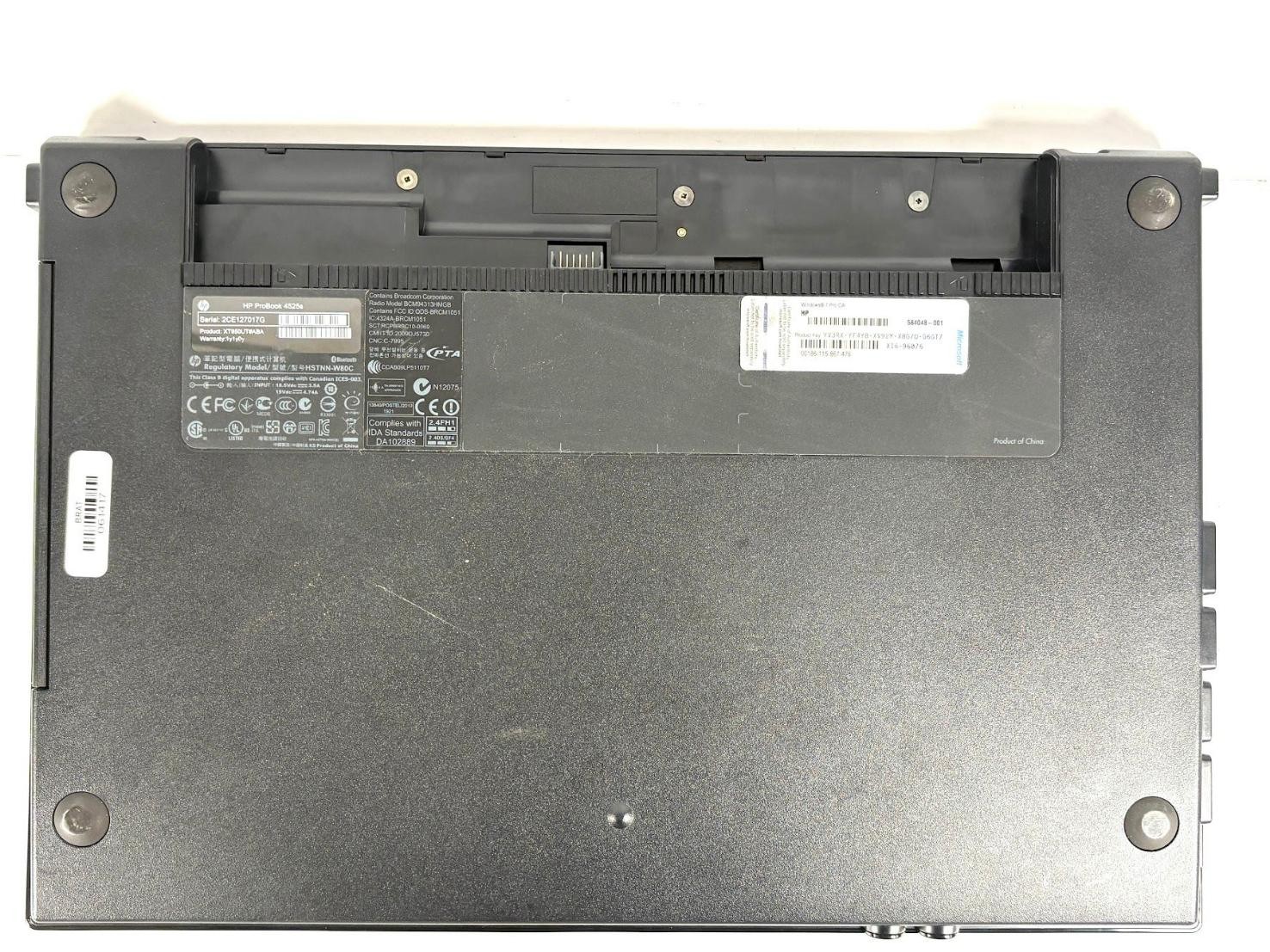 HP ProBook 4525s – 15.6″ HD, 2.2GHz AMD Athlon II P340, 2GB RAM, 300GB HDD