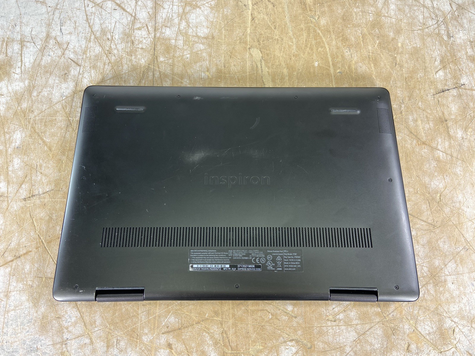 DELL INSPIRON 7586 2-IN-1 i7-8565U @ 1.80GHz, 8GB RAM, NO HDD/OS