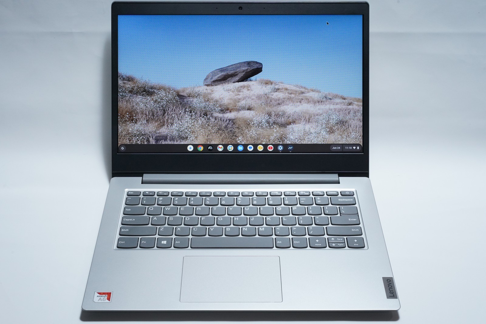 Lenovo IdeaPad 1 14″ Laptop AMD A6-9220e 4GB 64GB eMMC Platinum Gray Chrome OS