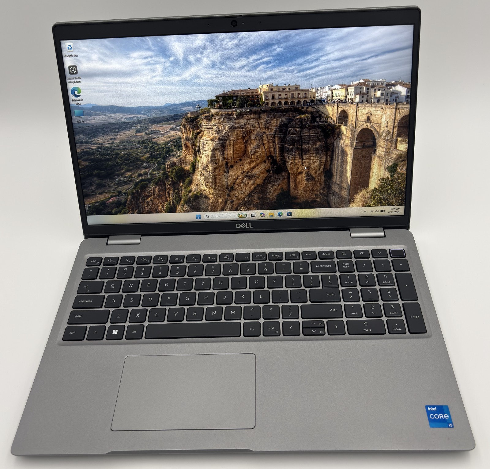 Dell Precision 3570 Laptop PC Intel i5-12th Gen 16GB Ram 256GB NVMe Win11Pro