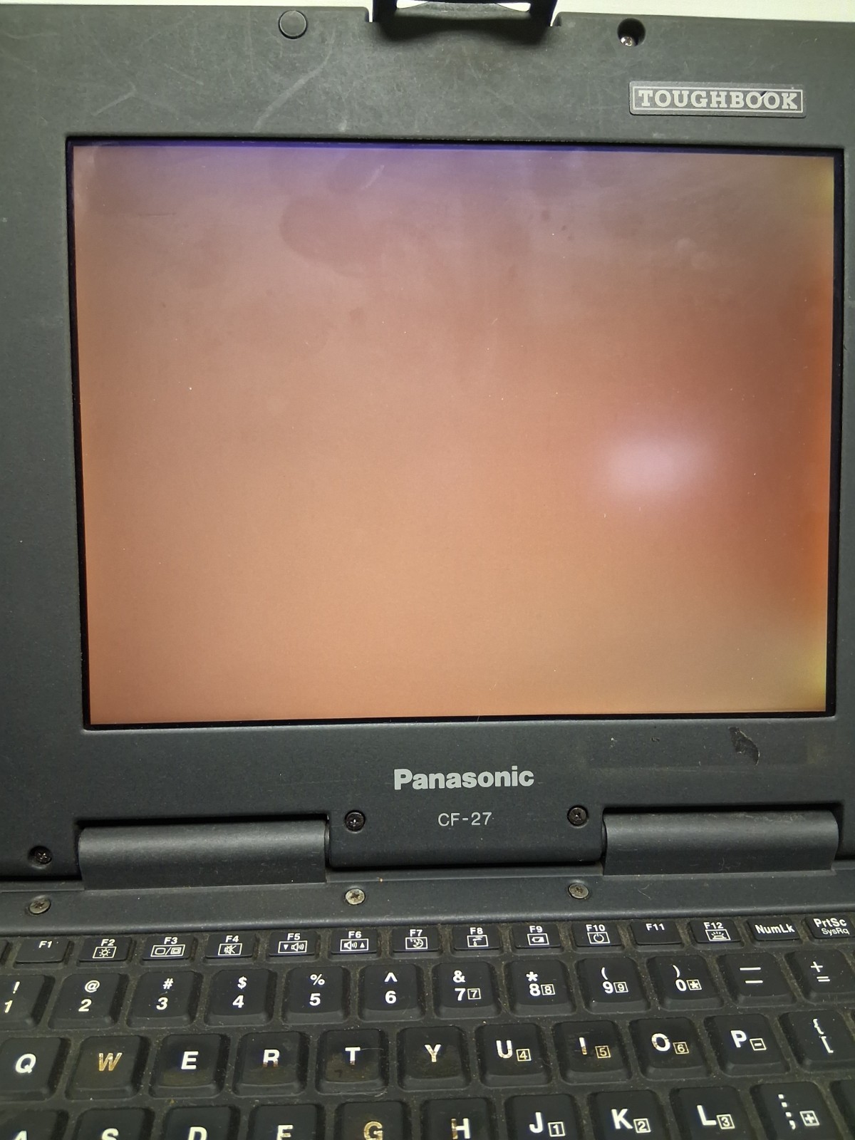 Vintage Panasonic Toughbook CF-27 Laptop PII 300MHz 128MB 10GB Win98-SE ***AS-IS