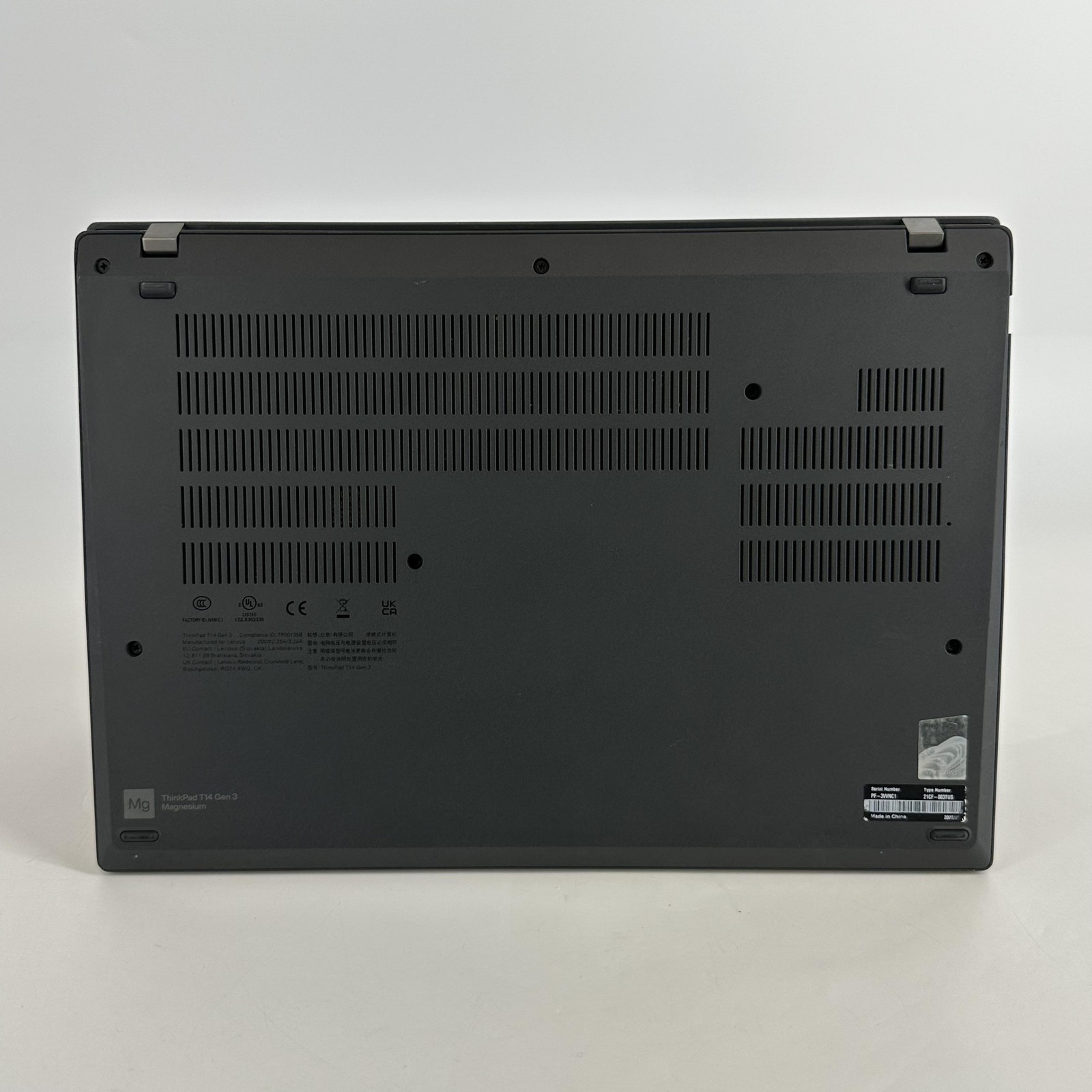 Lenovo ThinkPad T14 Gen 3 Black FHD+ 2.7 GHz Ryzen 7 PRO 6850U 16GB 1TB SSD Good