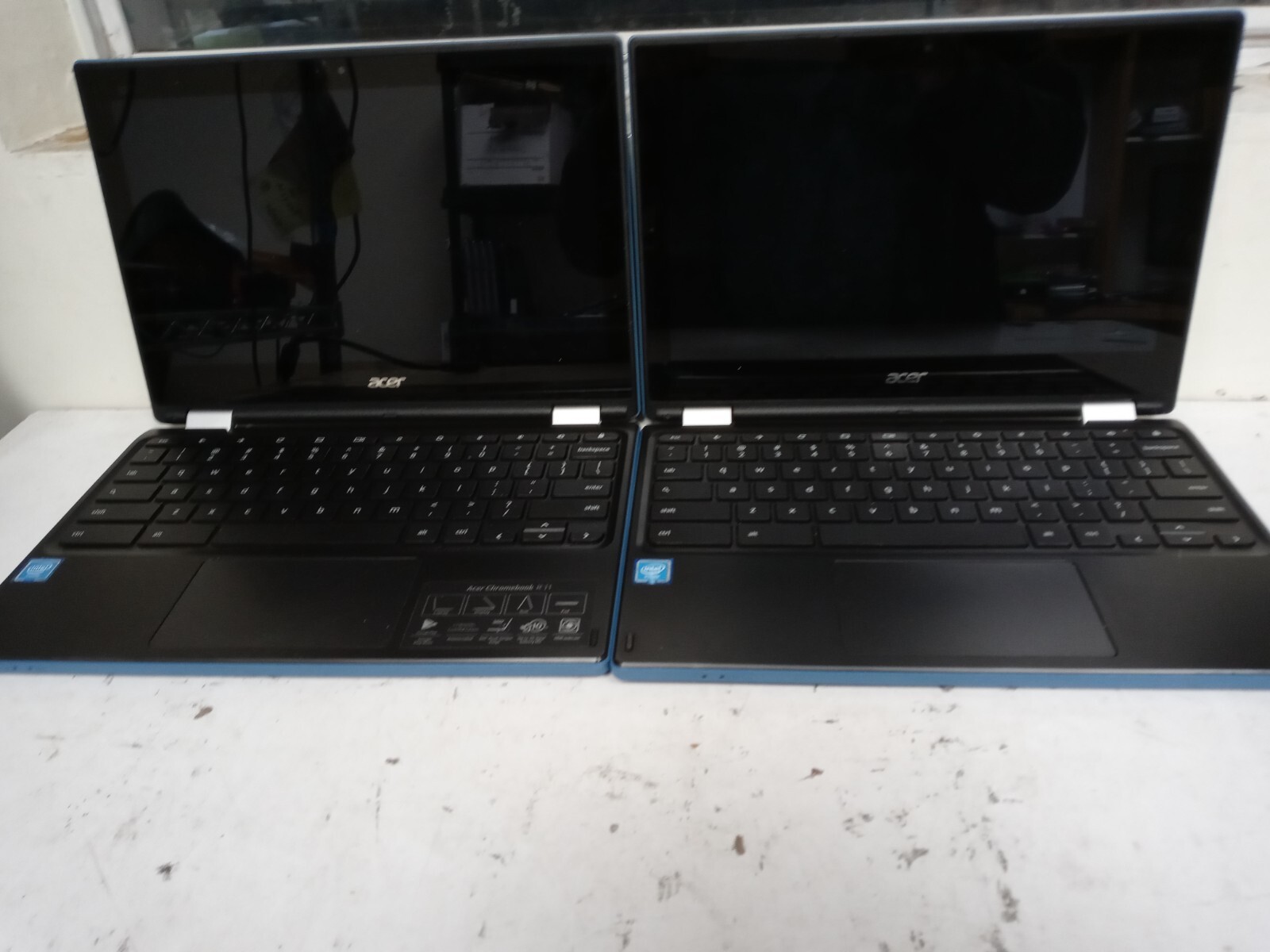 Acer Chromebook R11 Touch BLUE CB5-132T N15Q8 Celeron N3160 1.6GHz 4GB RAM LOT 2
