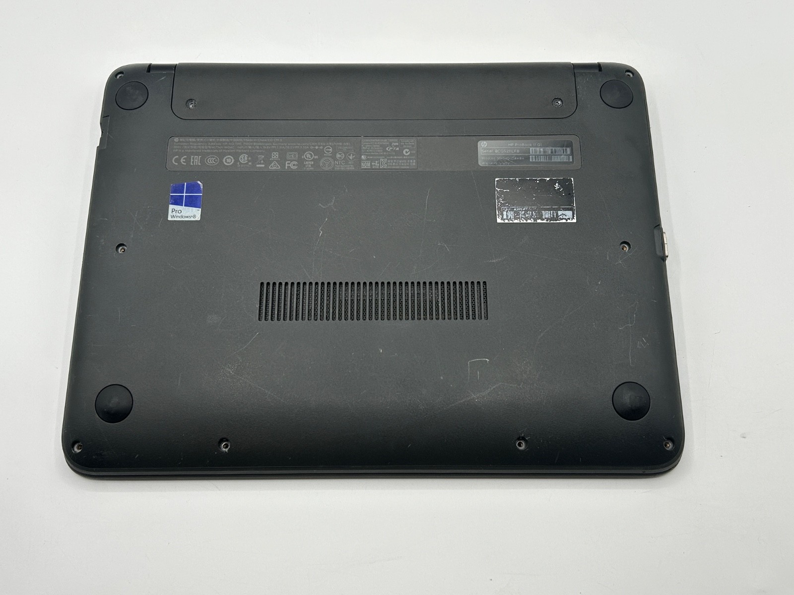 HP ProBook 11 G1 11.6″ Celeron 3205U 1.5GHz 4GB RAM No SSD No OS Laptop