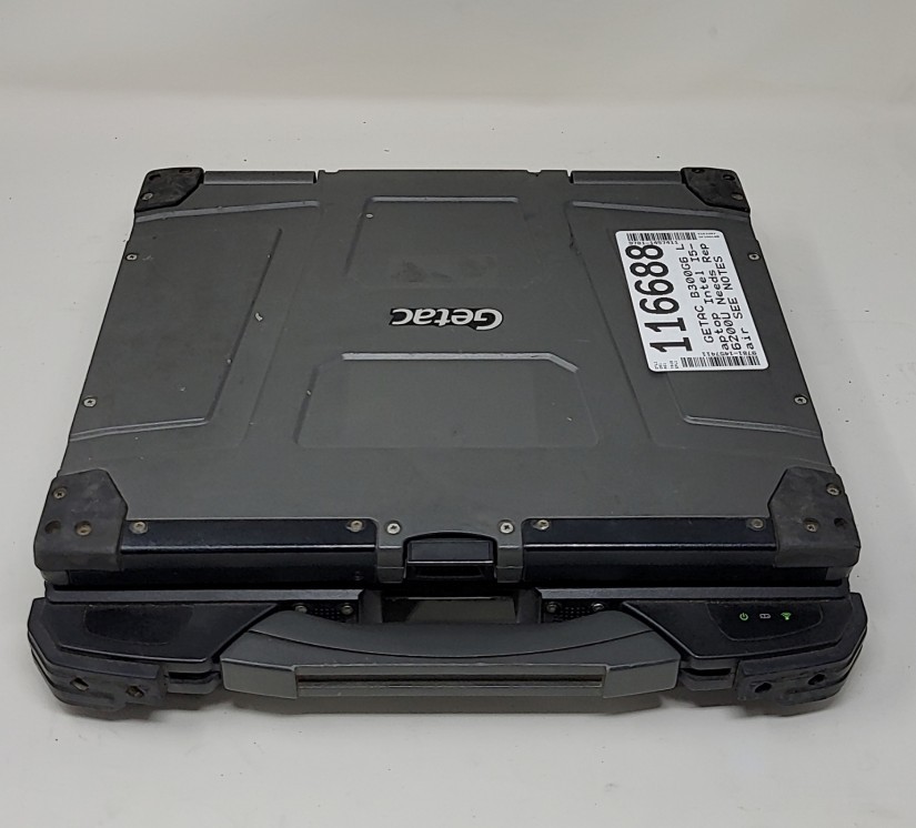 GETAC B300G6 Rugged Laptop Intel I5-6200U For Parts or Repair SEE NOTES