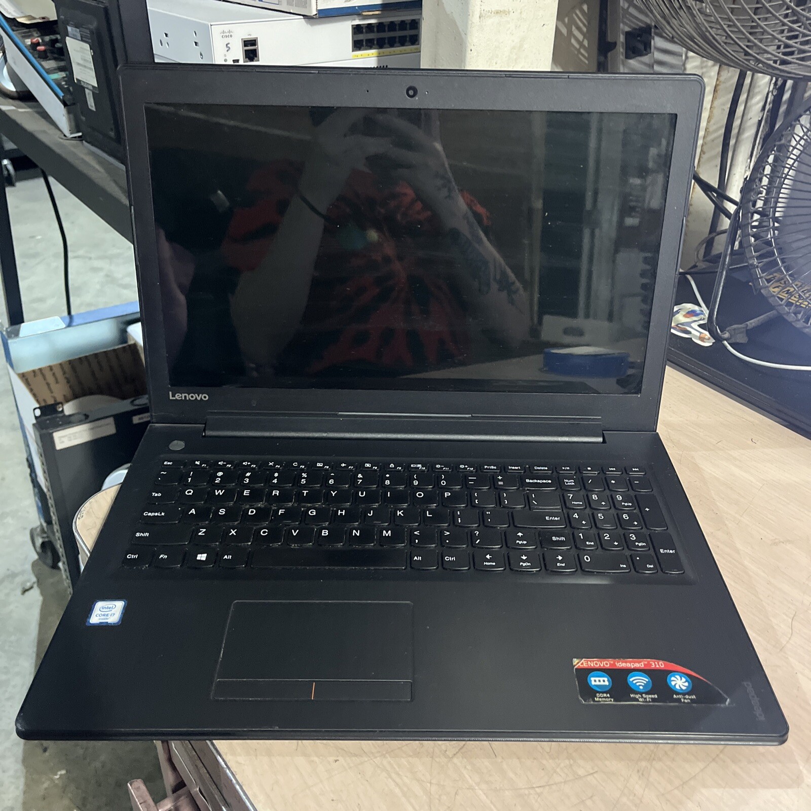 LENOVO IDEAPAD 310-15ISK INTEL CORE I7 8GB RAM NO HD ‘