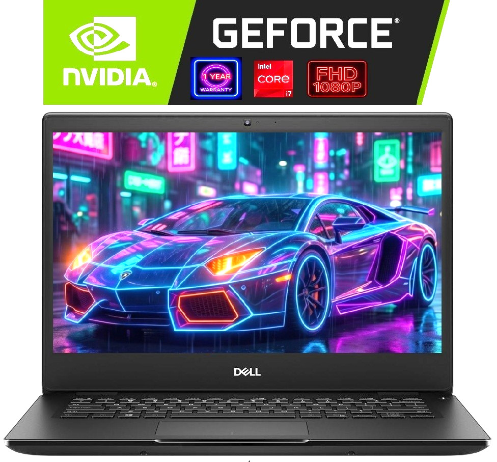 14″ FHD Dell Gaming Laptop PC: I7-8565U up to 4.60GHz! 32GB RAM – 512GB SSD!