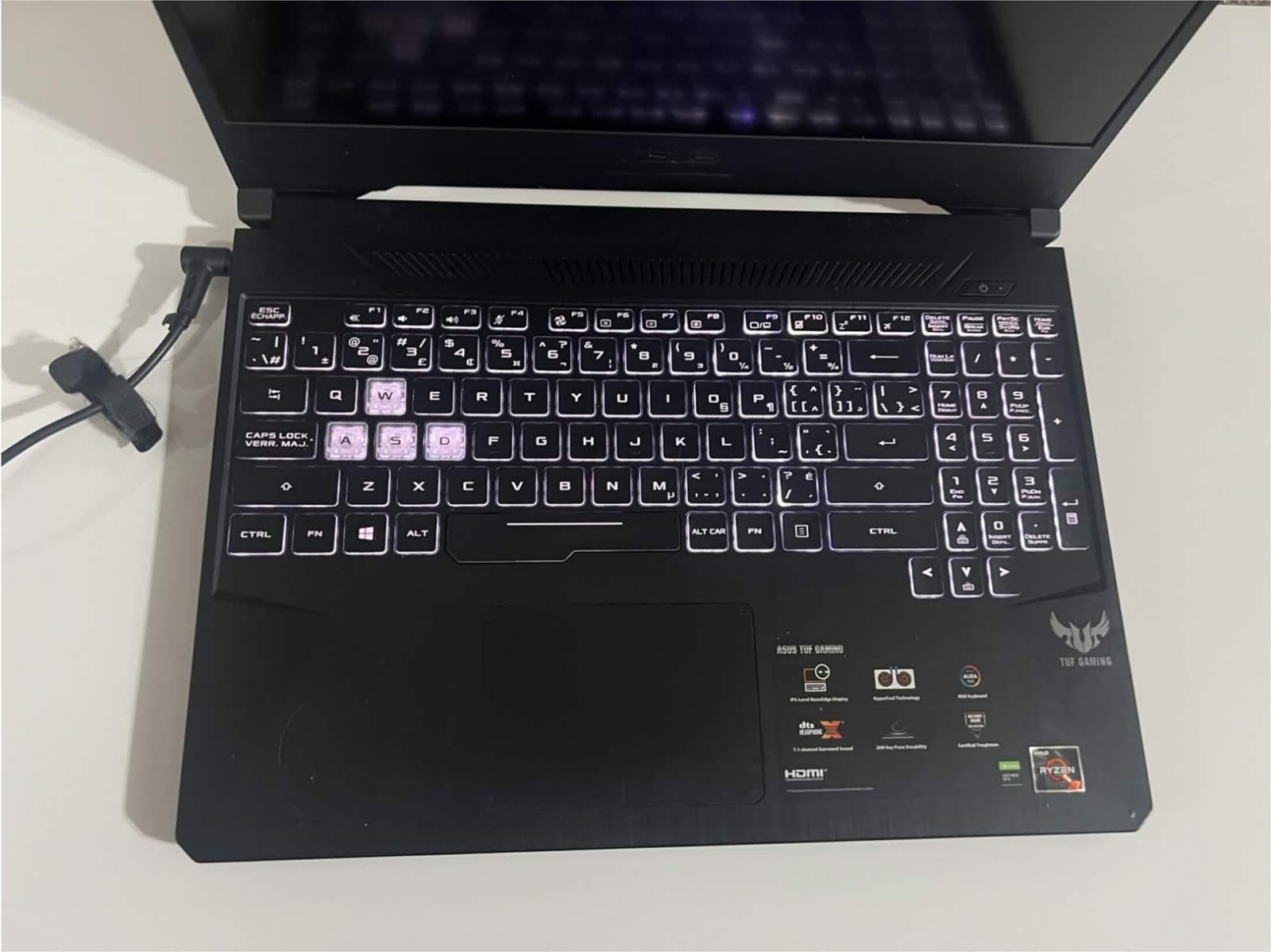 ASUS TUF Gaming Laptop – FX505DT – Ryzen 7 3750H – GTX 1650 – NO RAM/SSD