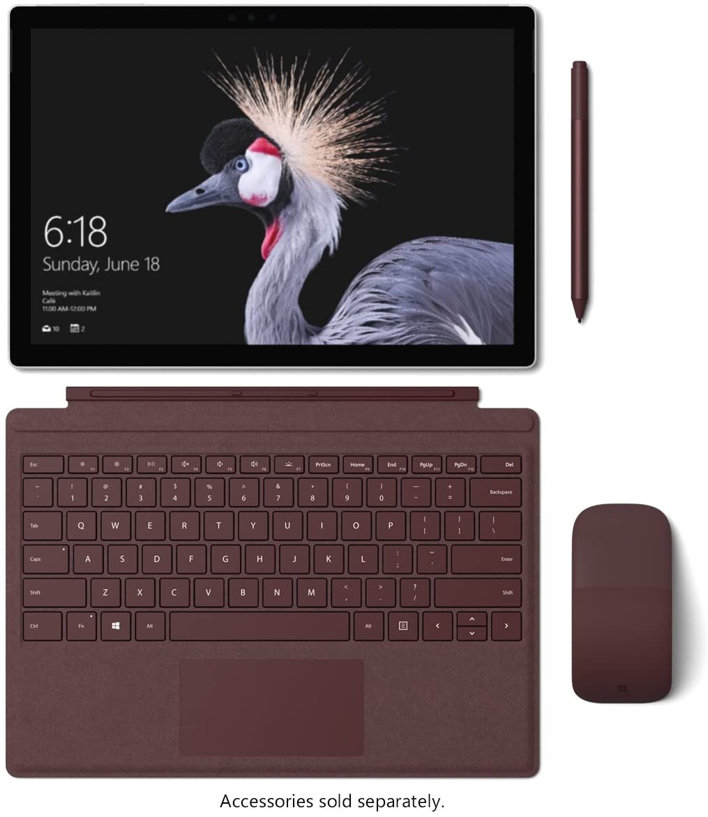 Microsoft Surface Pro 12.3 2736×1824 TOUCH i5 7300U 8 256GB-CRACKED SCREEN