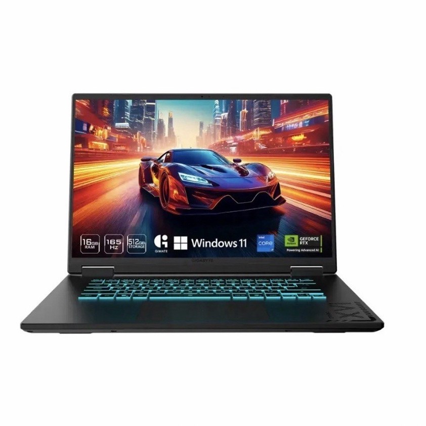 GIGABYTE GAMING A16 16″ 165Hz i7-13620H RTX 4050 16GB 512GB SSD Black Steel