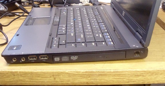 HP 8510P Laptop intel coreduo 2Ghz 4GB RAM, 500GB HDD, Win7 wireless MS office
