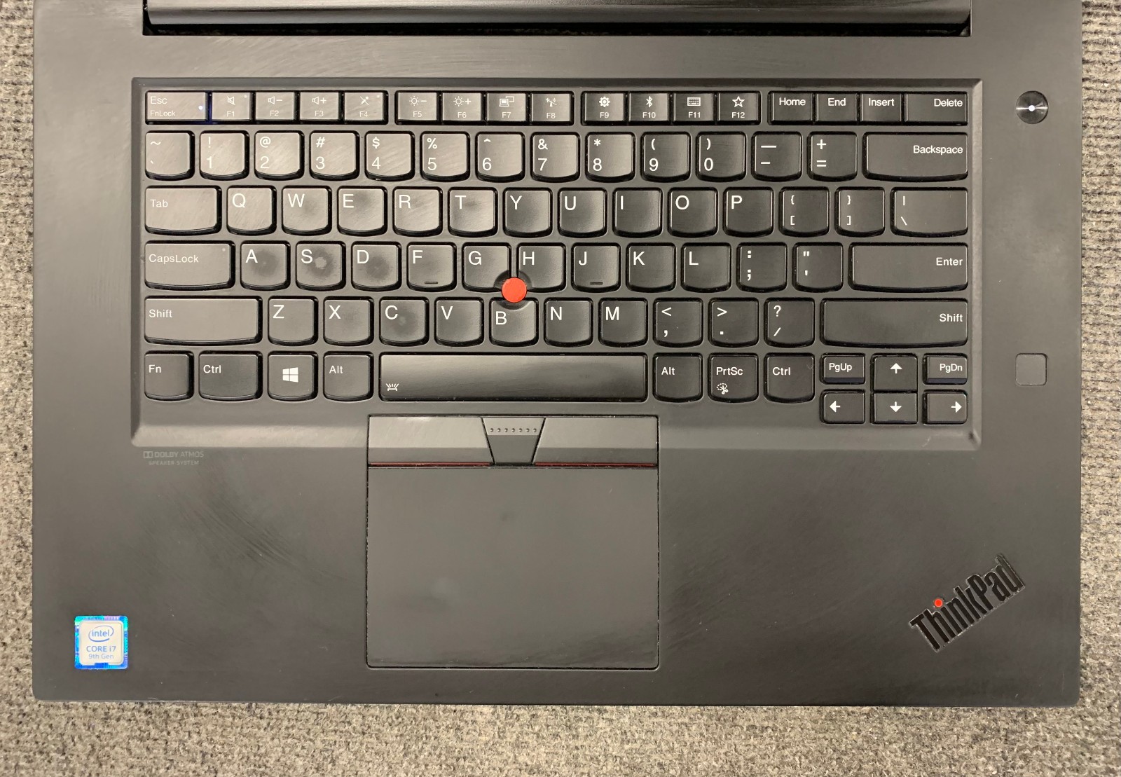 Lenovo ThinkPad P1 Gen 2 4K 15.6″ Laptop i7-9750H 16GB RAM 512GB NVMe w/Adapter