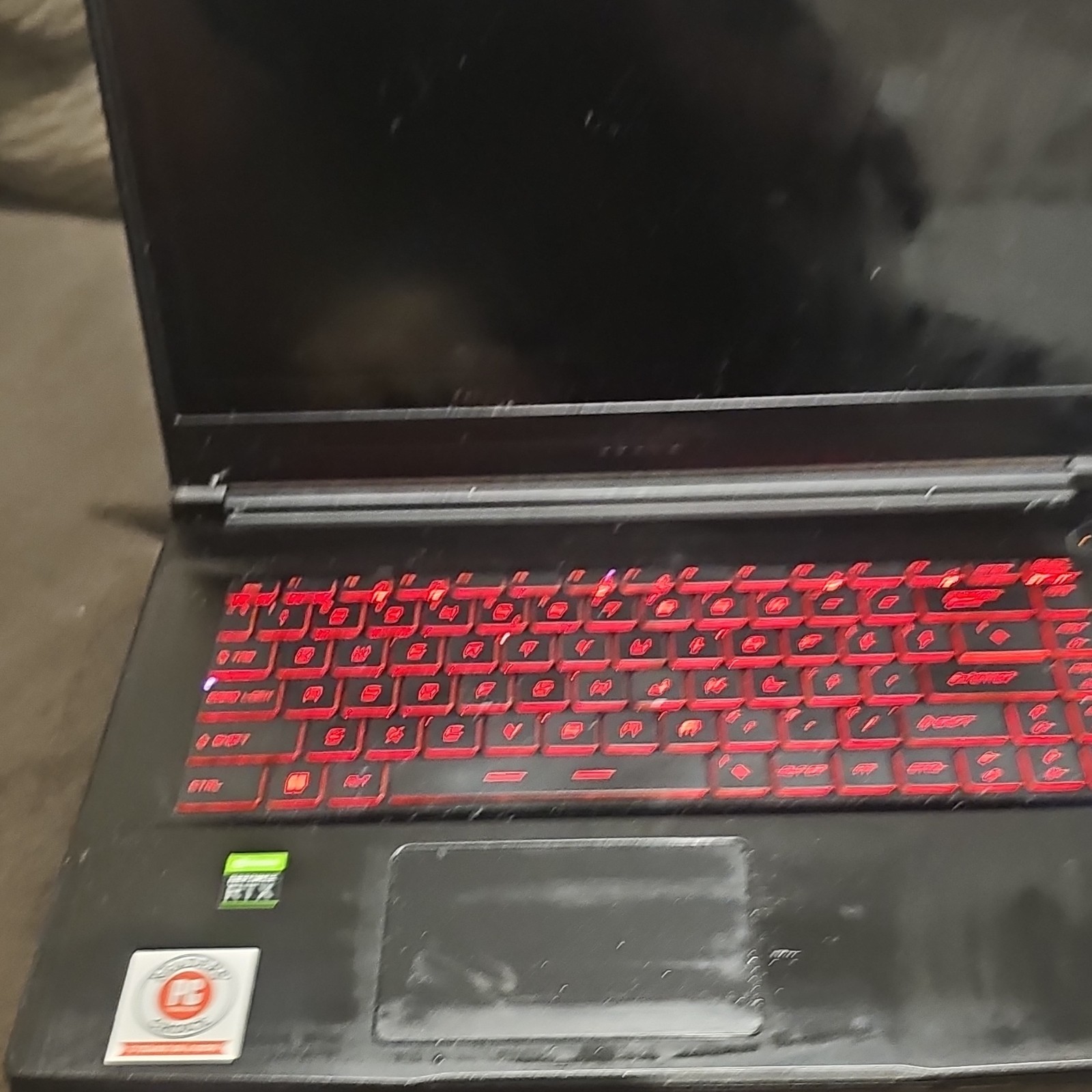 MSI GF63 15.6″ Gaming Laptop i5 8GB 256GB SSD RTX Win10 Backlit Black