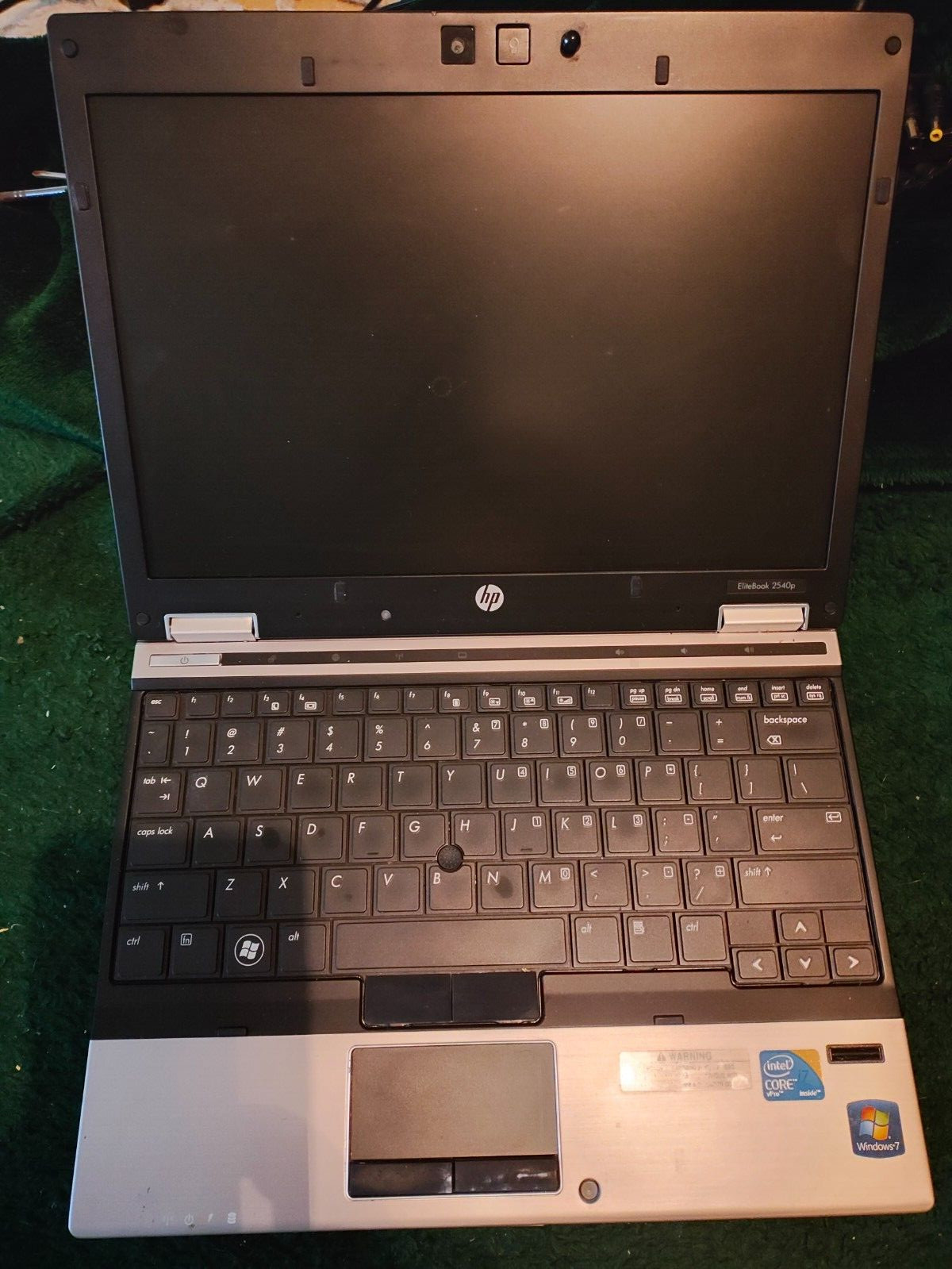 HP EliteBook 2540P 12″ i7-L640@2.13GHz 6GB RAM DVD 150gb HDD