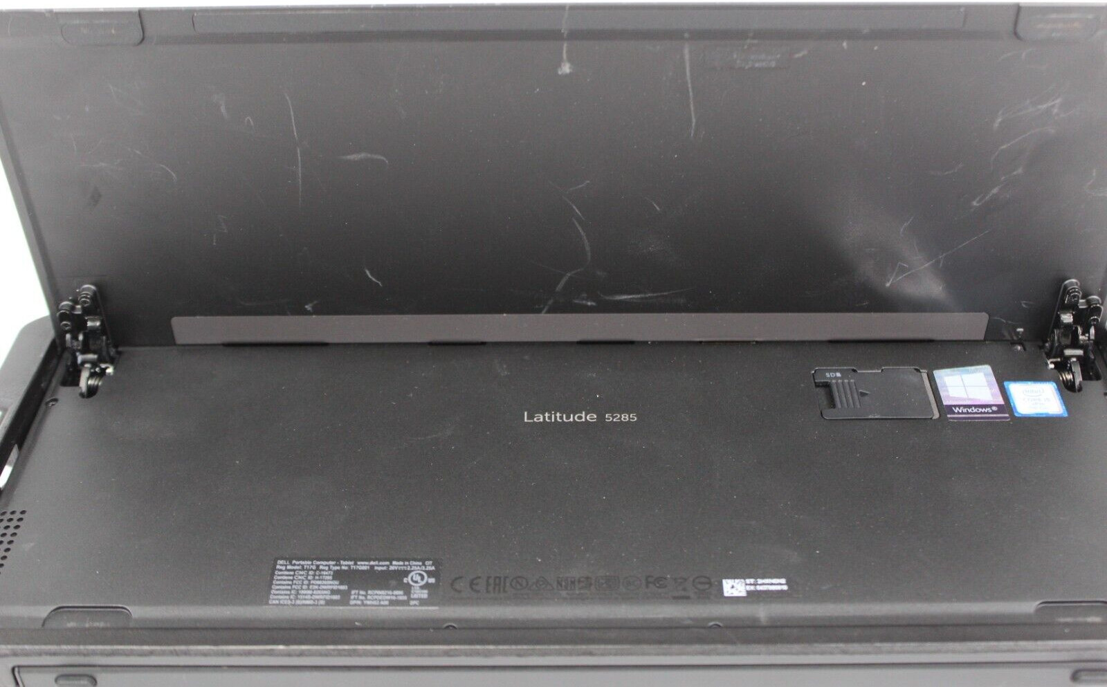 DELL LATITUDE 5285 Tablet Intel i5-7300U 2.6GHz 8GB RAM 256GB SSD Windows 10 C+