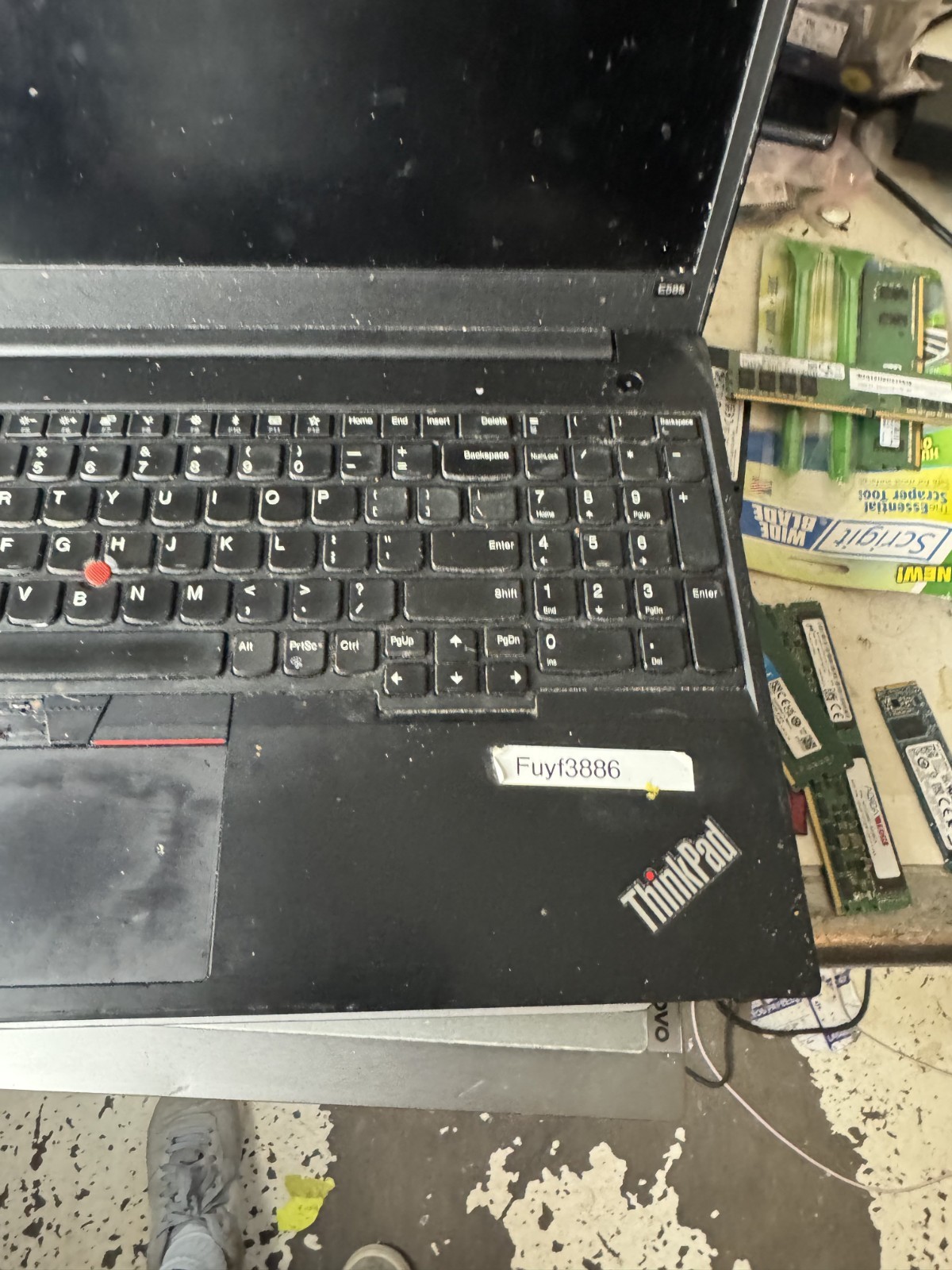 Lenovo ThinkPad E585 Laptop For Parts/Repair #5435