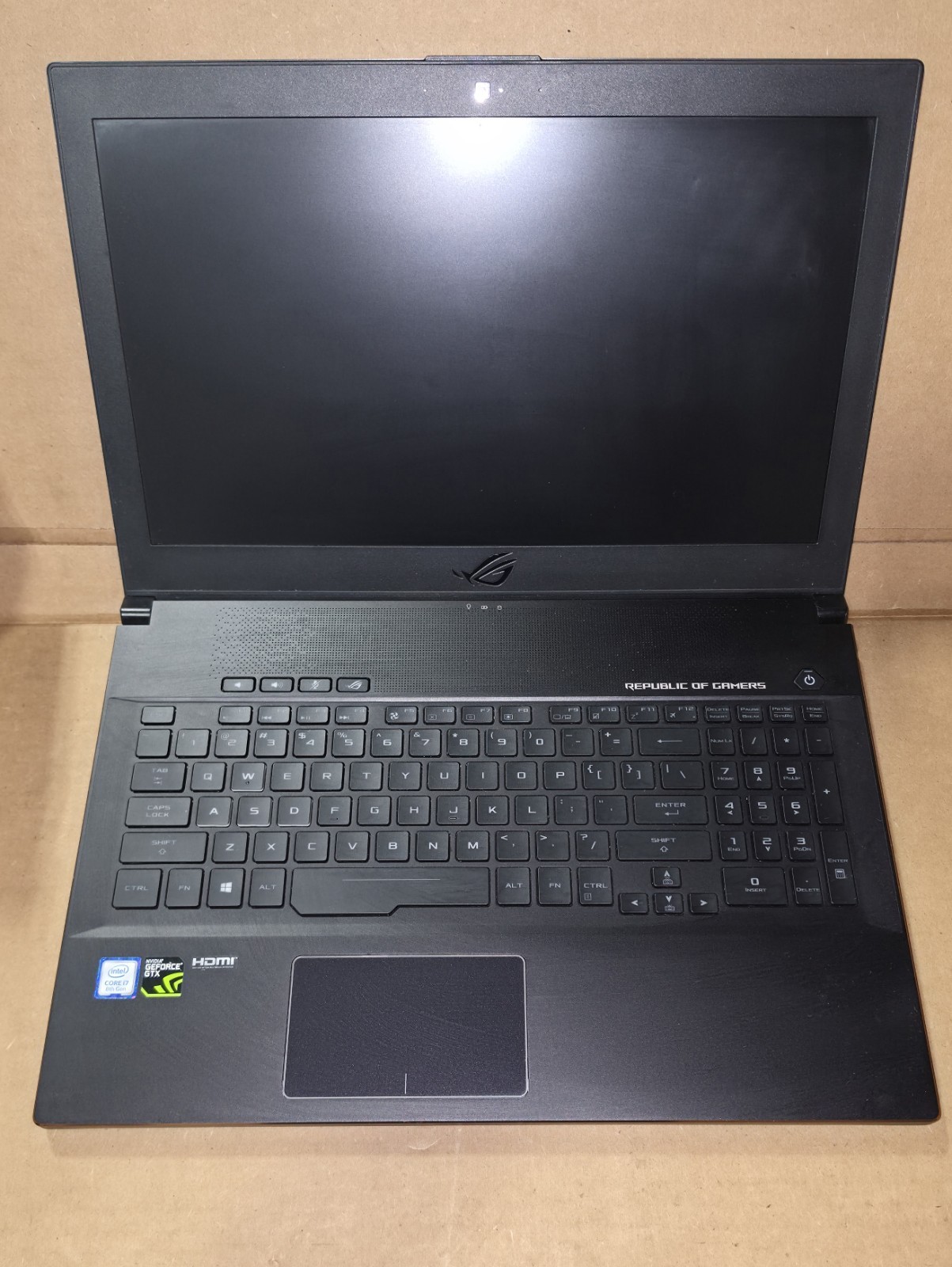 ASUS ROG GU501GM | CORE I7-8750H | 1TB HDD | 16GB Ram