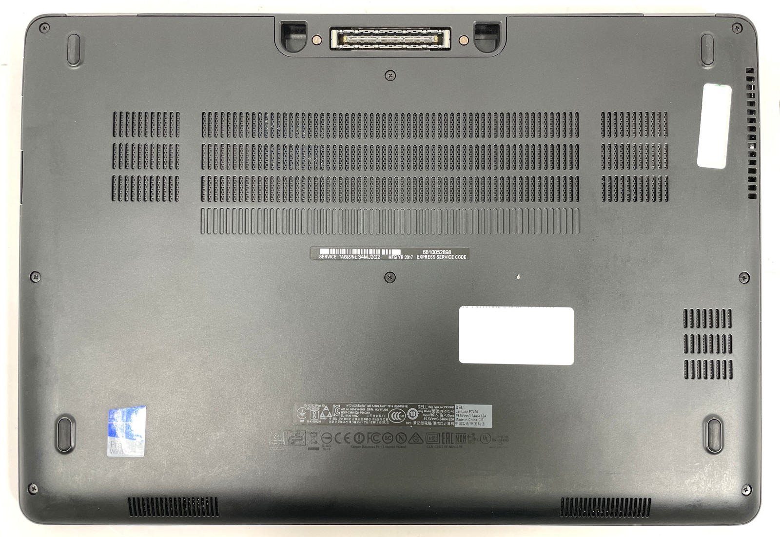 Dell Latitude E7470 Laptop i7-6650U 128GB SSD 8GB RAM Iris 540 – NO OS