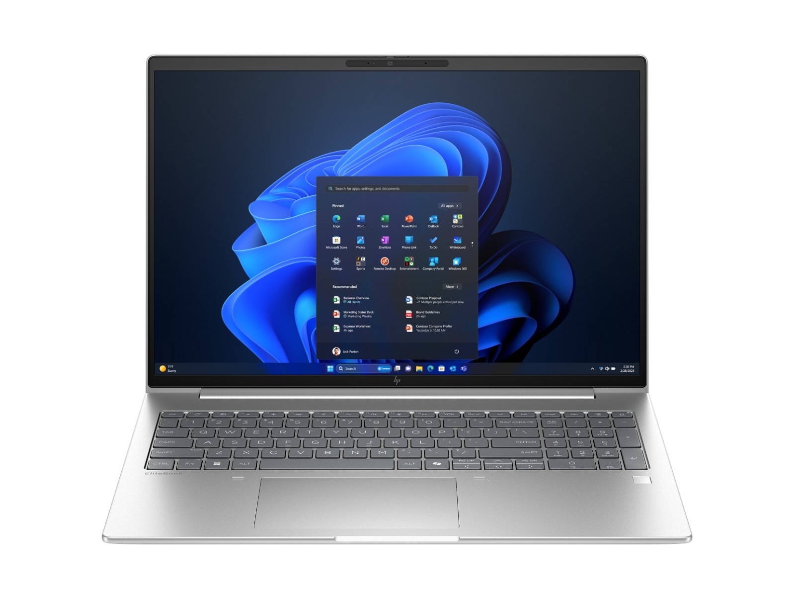 HP EliteBook 6 G1i Laptop PC 16″ WUXGA U5 235U 16GB 256GB SSD Backlit Key Pro